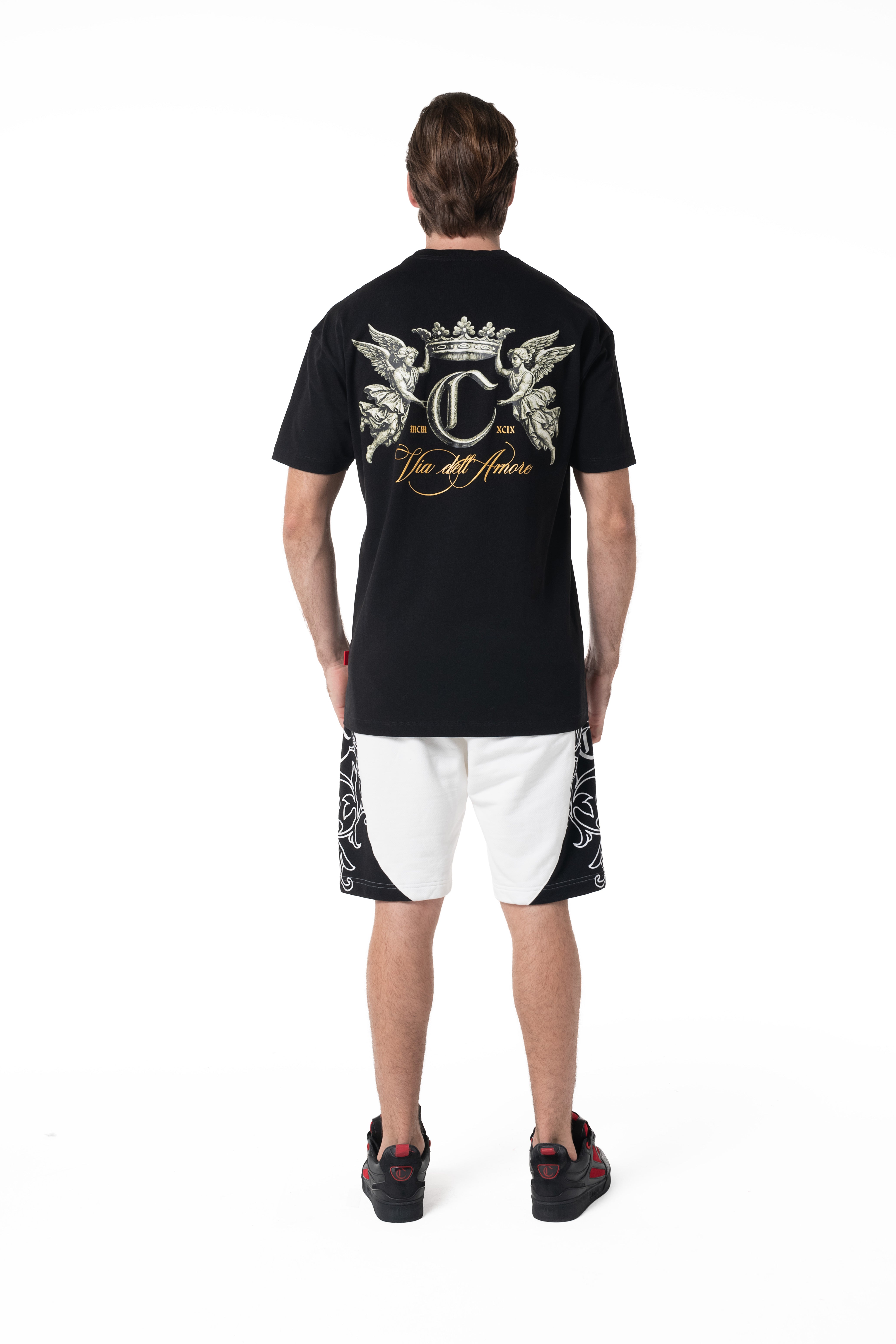 CAMISETA HOMBRE ADERIRE NEGRO CLEMONT