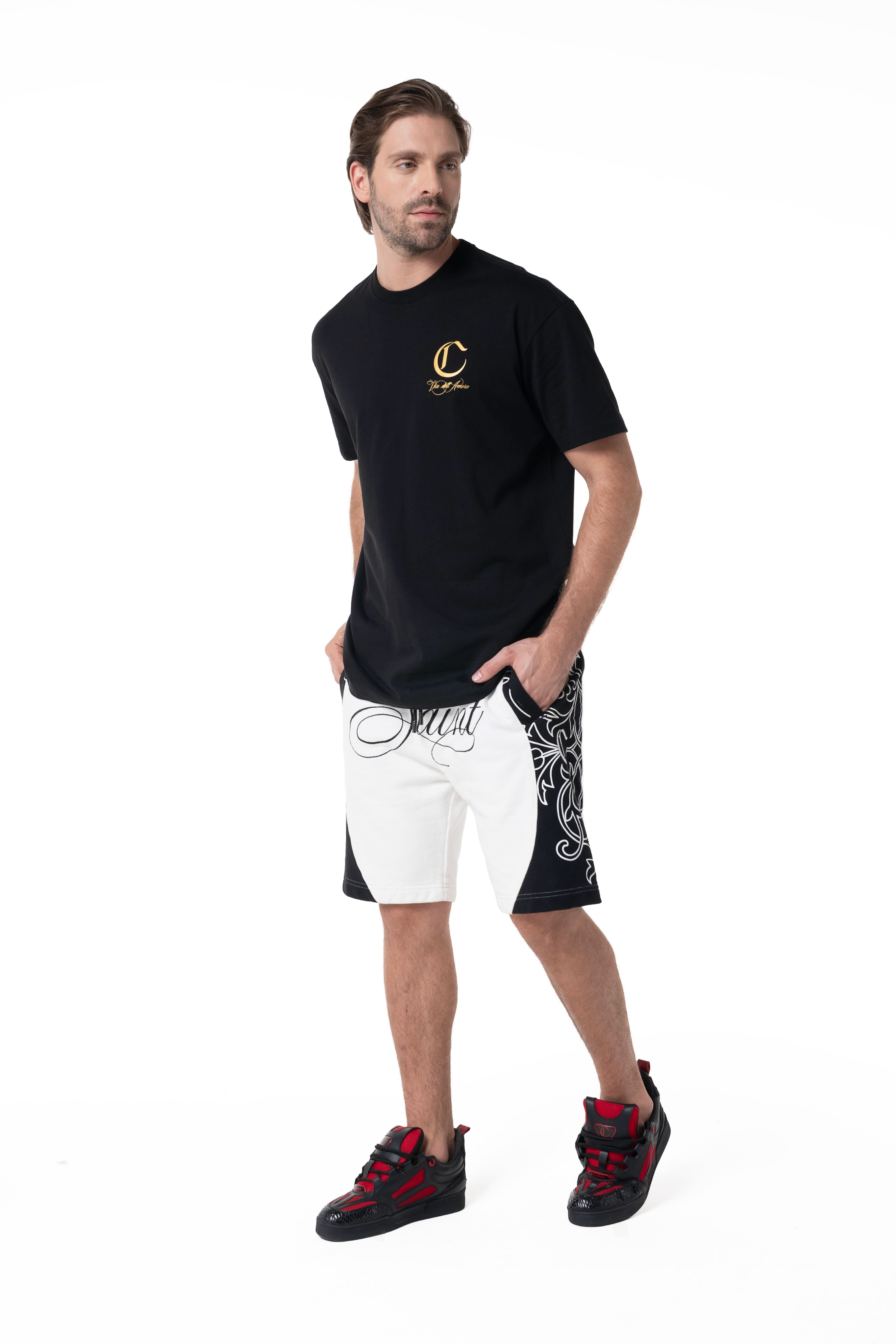 CAMISETA HOMBRE ADERIRE NEGRO CLEMONT