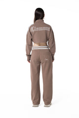 HOODIE MUJER PIOMBO TAUPE CLEMONT