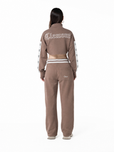HOODIE MUJER PIOMBO TAUPE CLEMONT