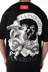 CAMISETA OVERSIZED HOMBRE LUSINGA NEGRO CLEMONT