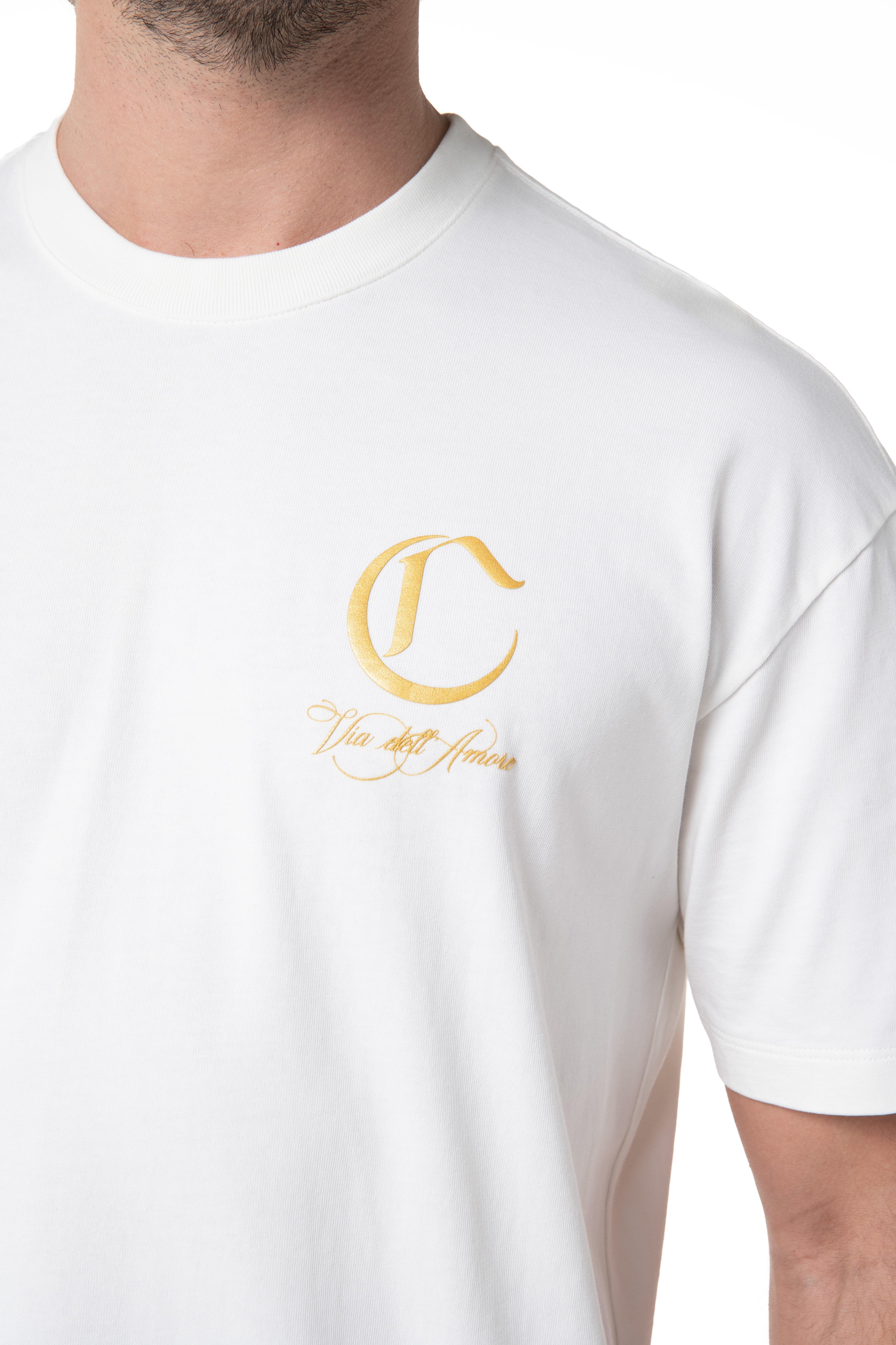 CAMISETA HOMBRE ADERIRE CREMA CLEMONT