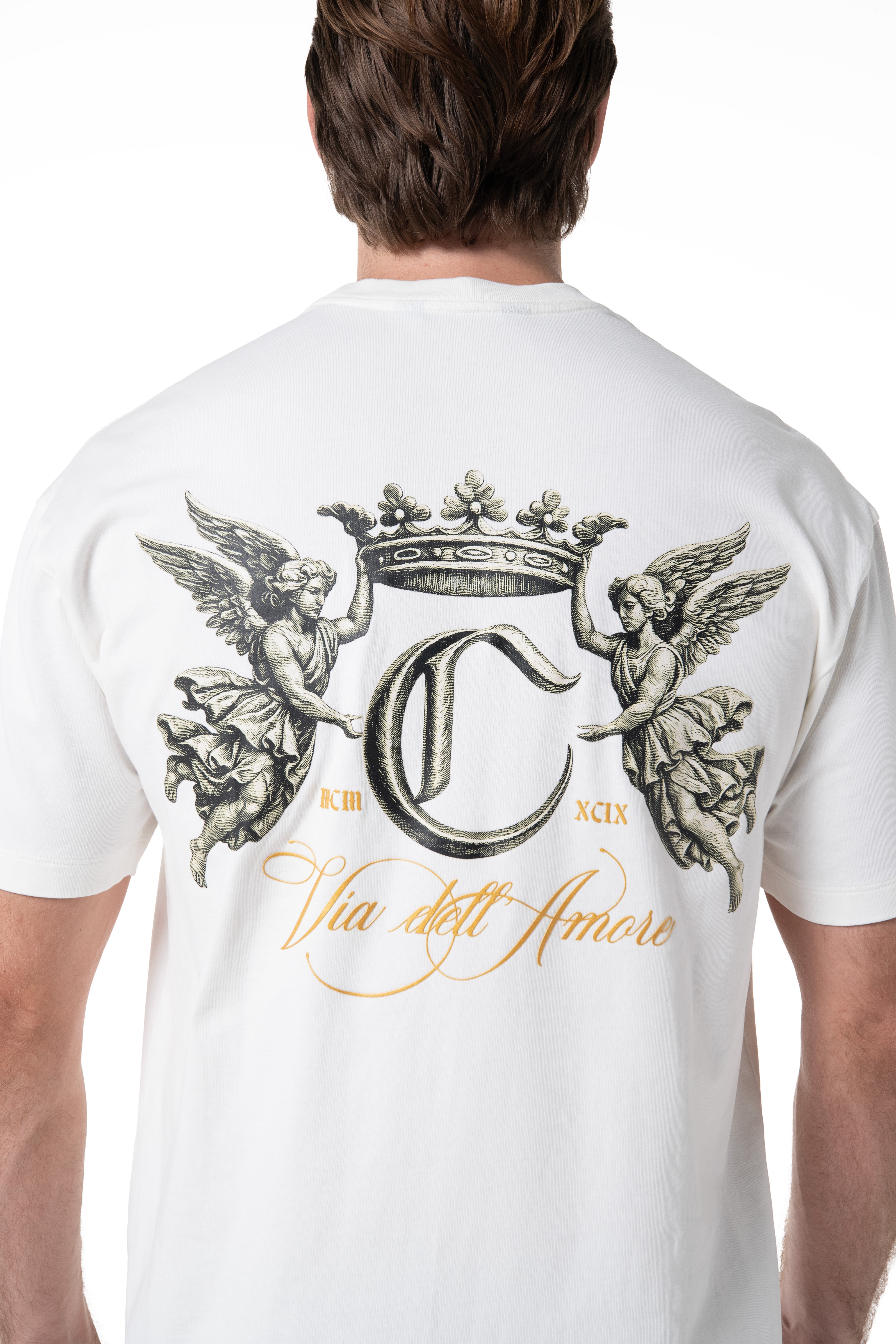 CAMISETA HOMBRE ADERIRE CREMA CLEMONT