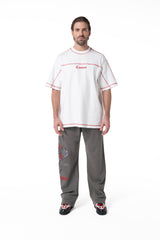 CAMISETA OVERSIZED HOMBRE RITORNO CREMA CLEMONT
