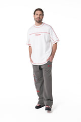 CAMISETA OVERSIZED HOMBRE RITORNO CREMA CLEMONT