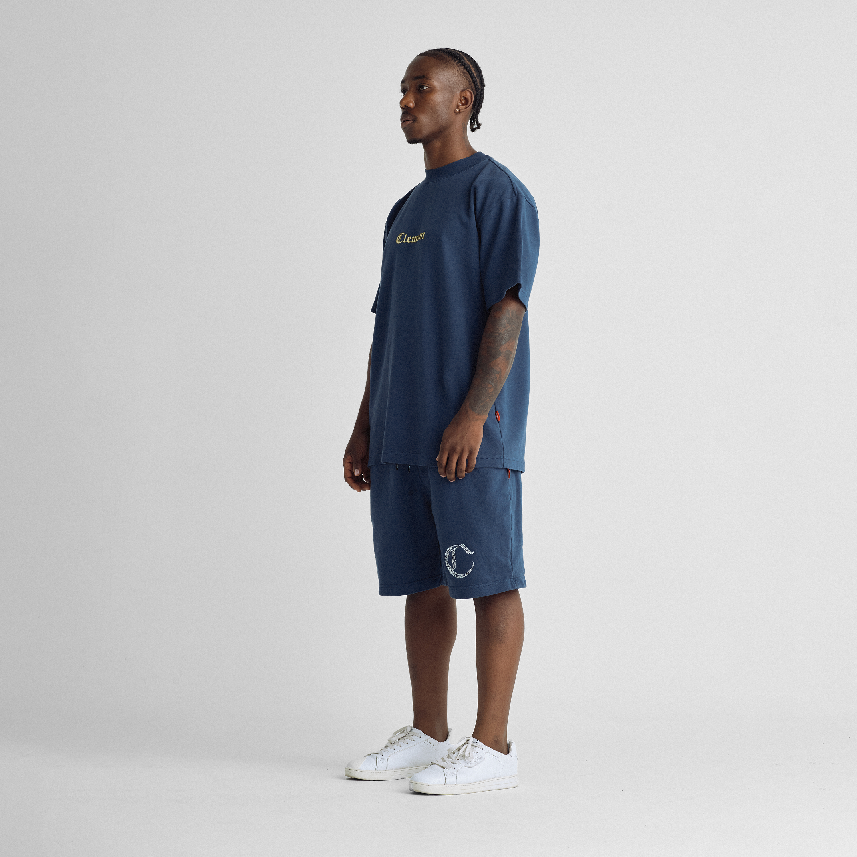 CLEMONT BLUE AURORA OVERSIZED T-SHIRT 