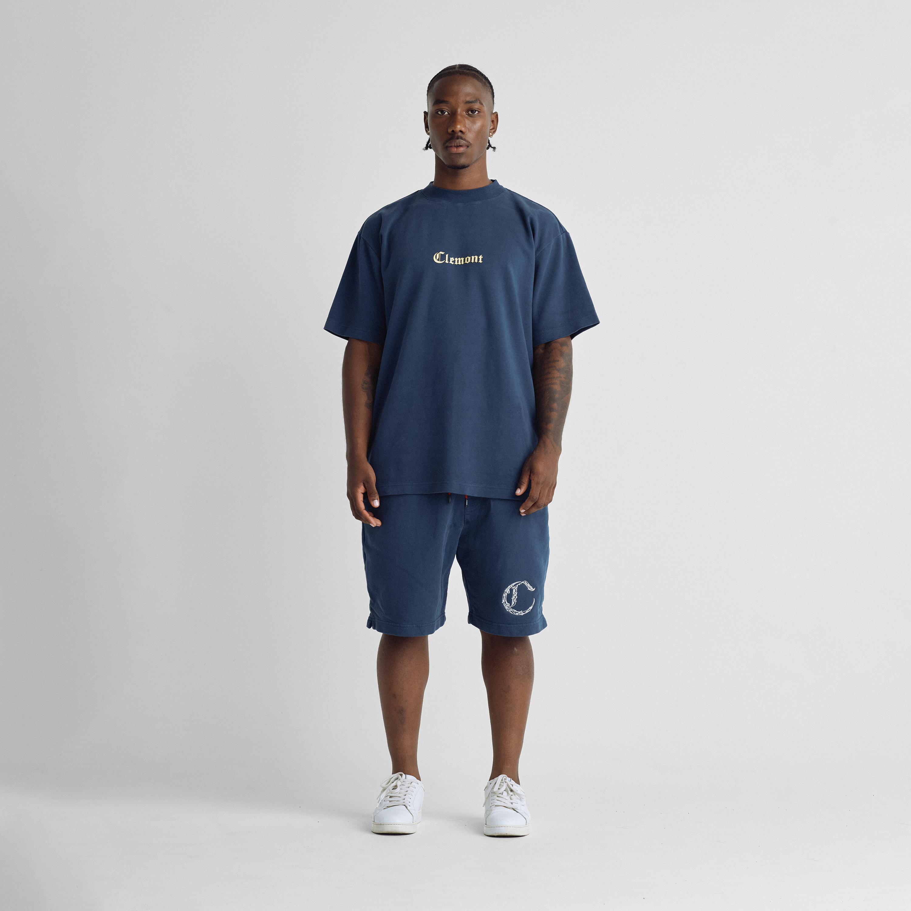 CLEMONT BLUE AURORA OVERSIZED T-SHIRT 