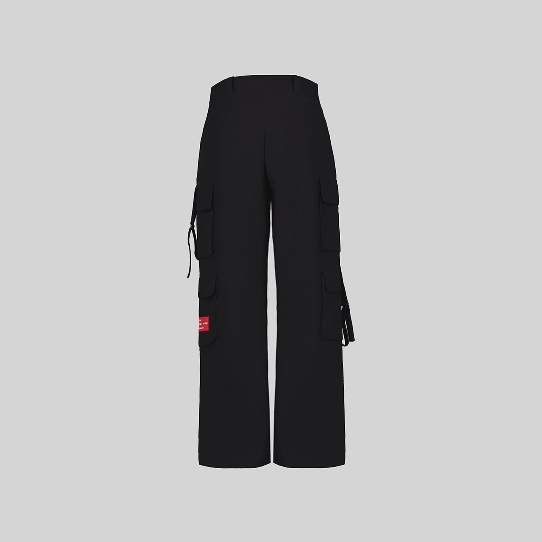 CLEMONT BLACK PARALLEL PANTS