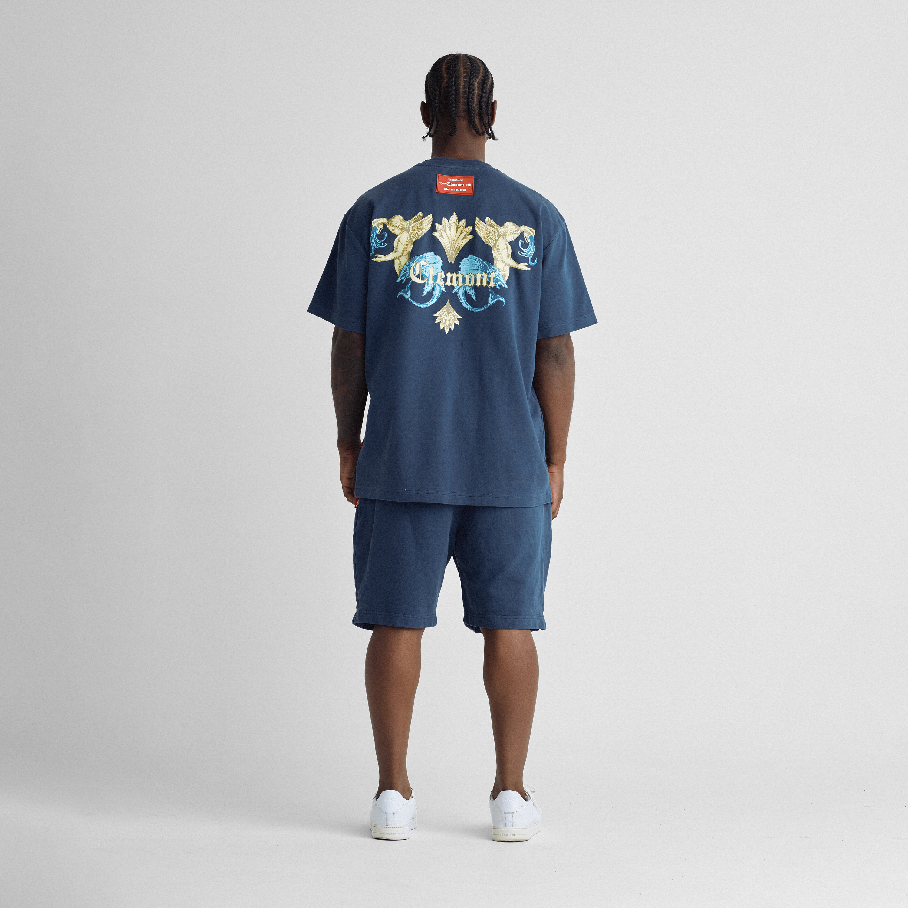 CLEMONT BLUE AURORA OVERSIZED T-SHIRT 