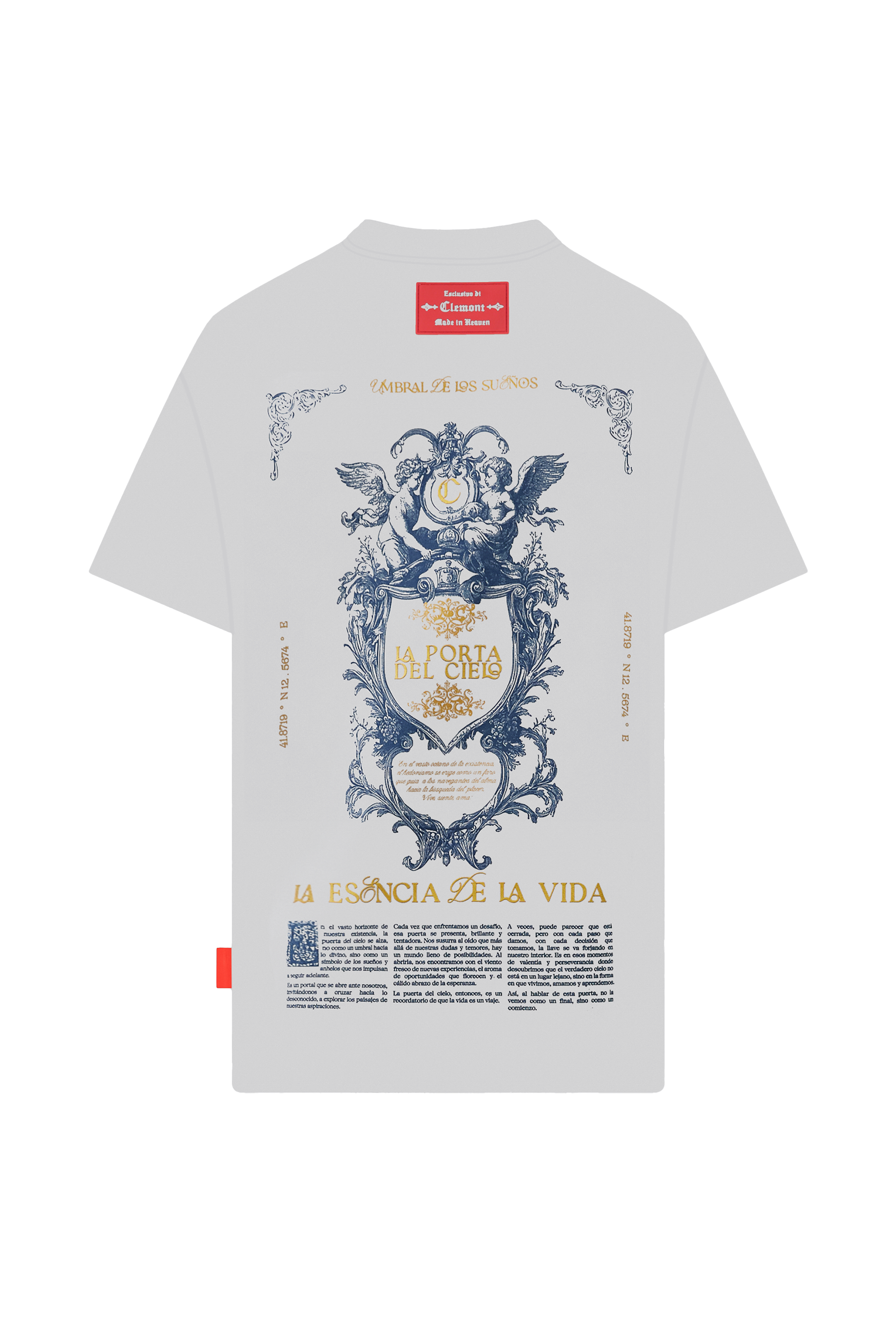 CAMISETA OVERSIZED ELEVARE GRIS CLEMONT