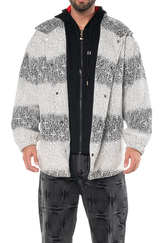 CLEMONT MEN'S WHITE/BLACK SESTIERE JACKET