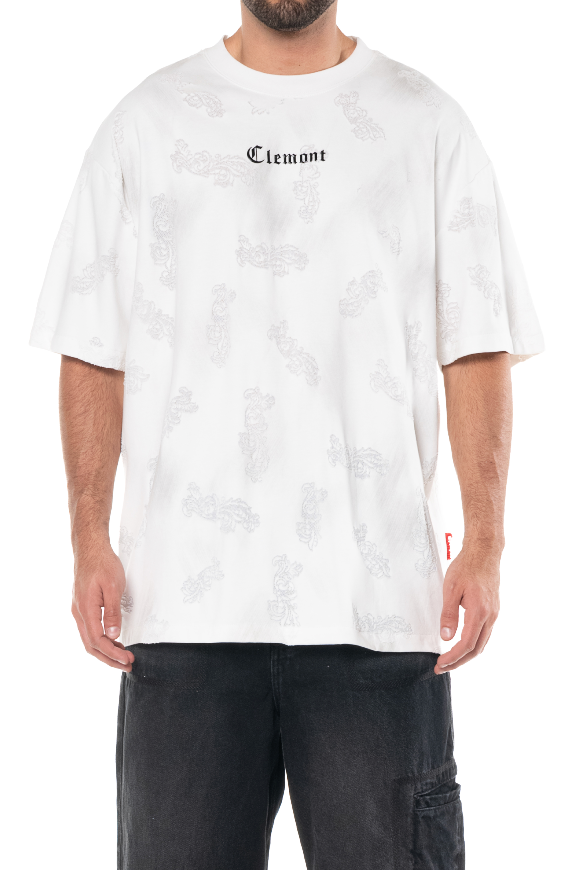 CAMISETA OVERSIZED CITTA CREMA MASCULINO CLEMONT