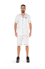 CAMISA DINAMO CREMA NEGRO MASCULINO CLEMONT