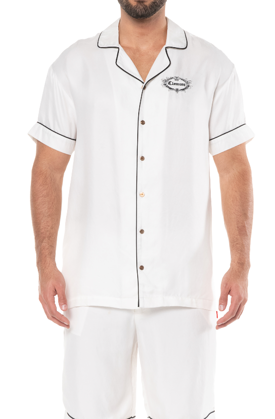 CAMISA DINAMO CREMA NEGRO MASCULINO CLEMONT