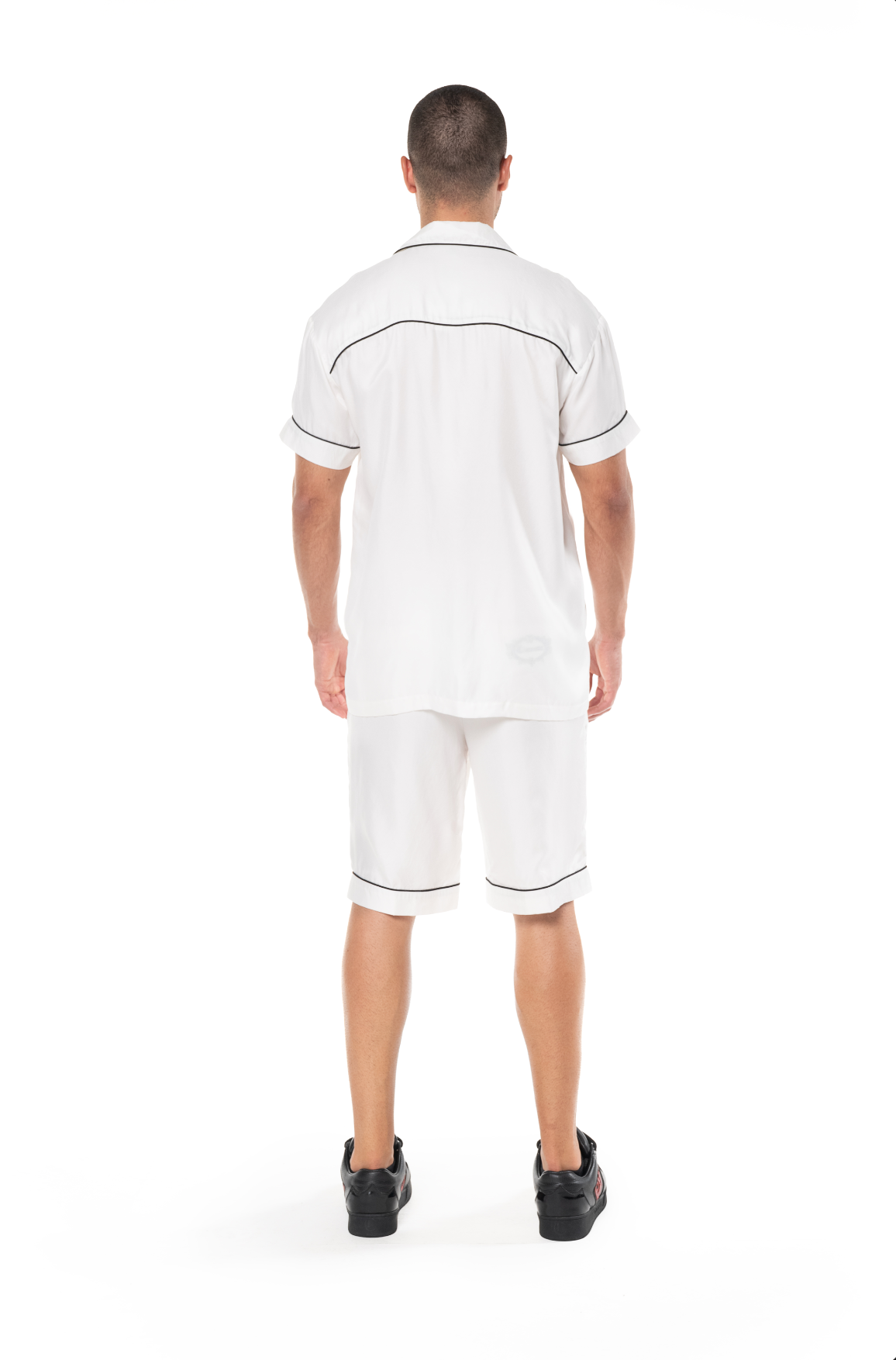CLEMONT MEN'S CREAM/BLACK DINAMO SHIRT