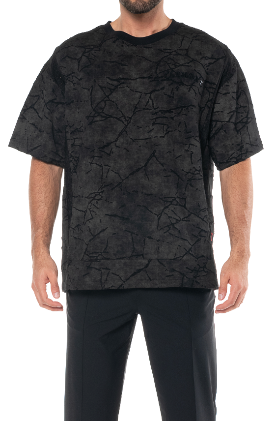 GIORNO BLACK MEN'S T-SHIRT CLEMONT