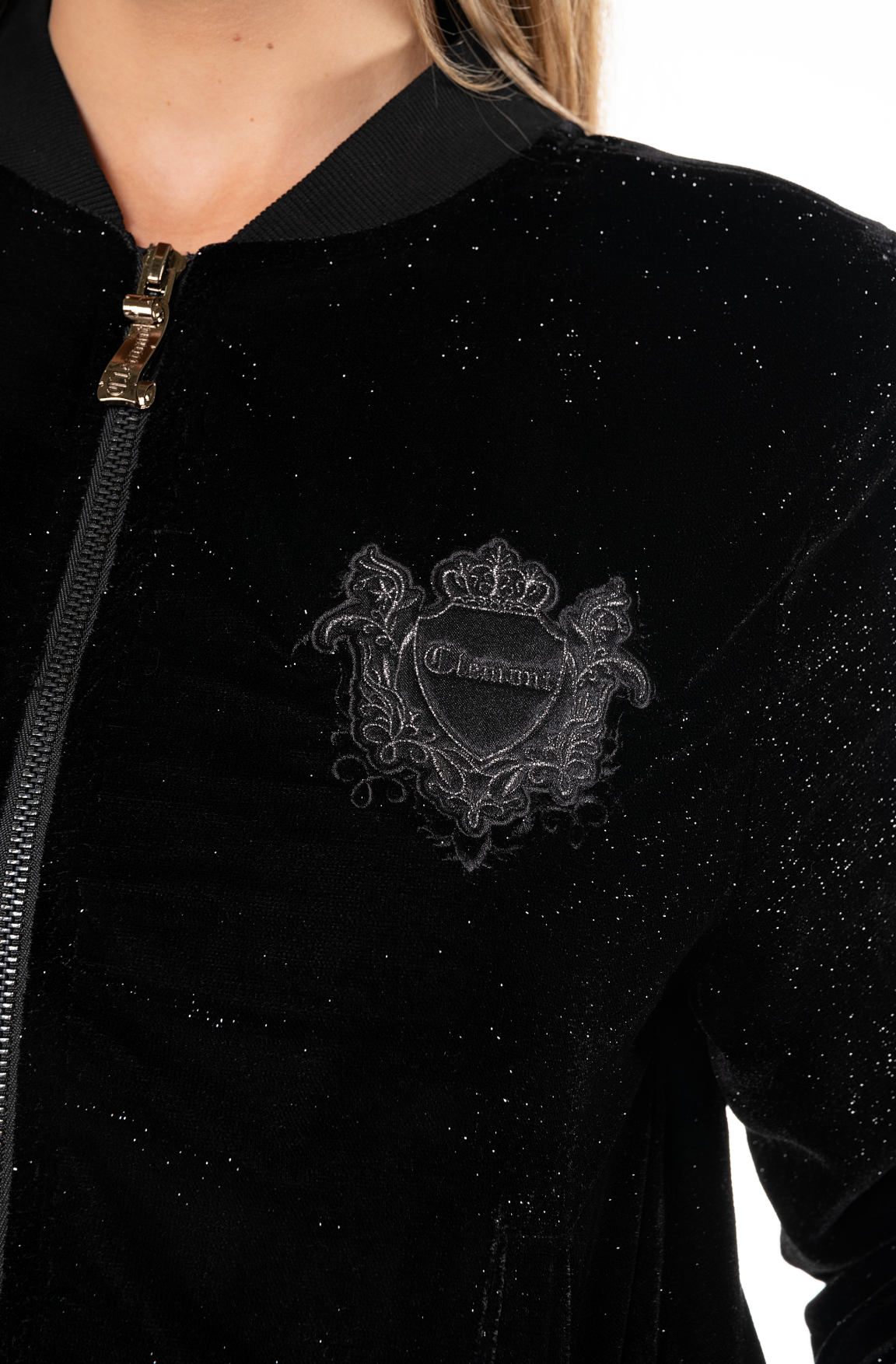 CHAQUETA HALOS NEGRO FEMENINO CLEMONT