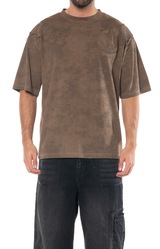 CAMISETA OVERSIZE AFFANNO CAFE MASCULINO CLEMONT