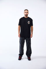 EUFORIA BLACK CLEMONT MEN'S T-SHIRT
