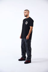 EUFORIA BLACK CLEMONT MEN'S T-SHIRT