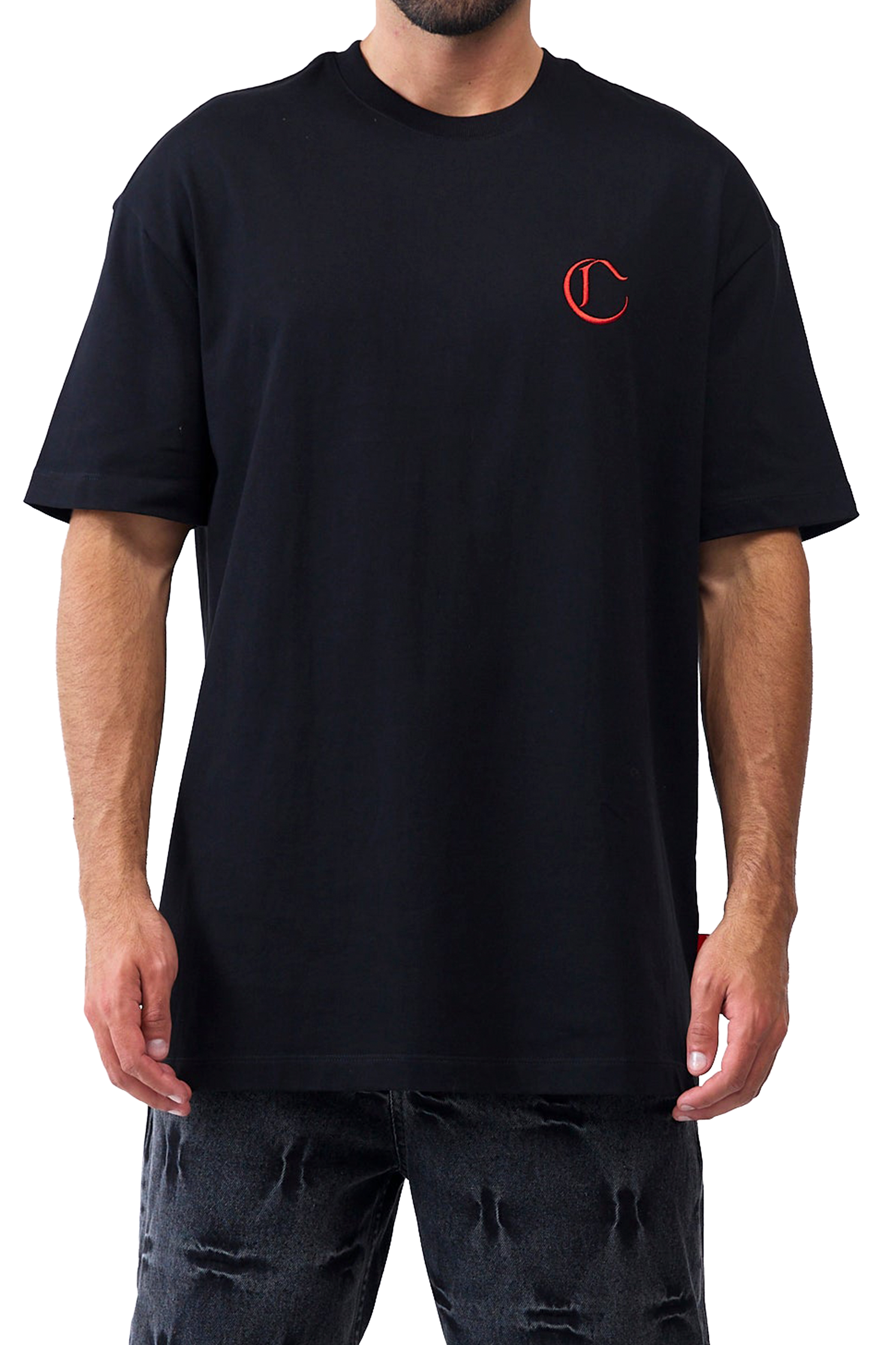 3PACK MASCULINO VENDETTA NEGRO/GRIS OSCURO/ROJO CLEMONT