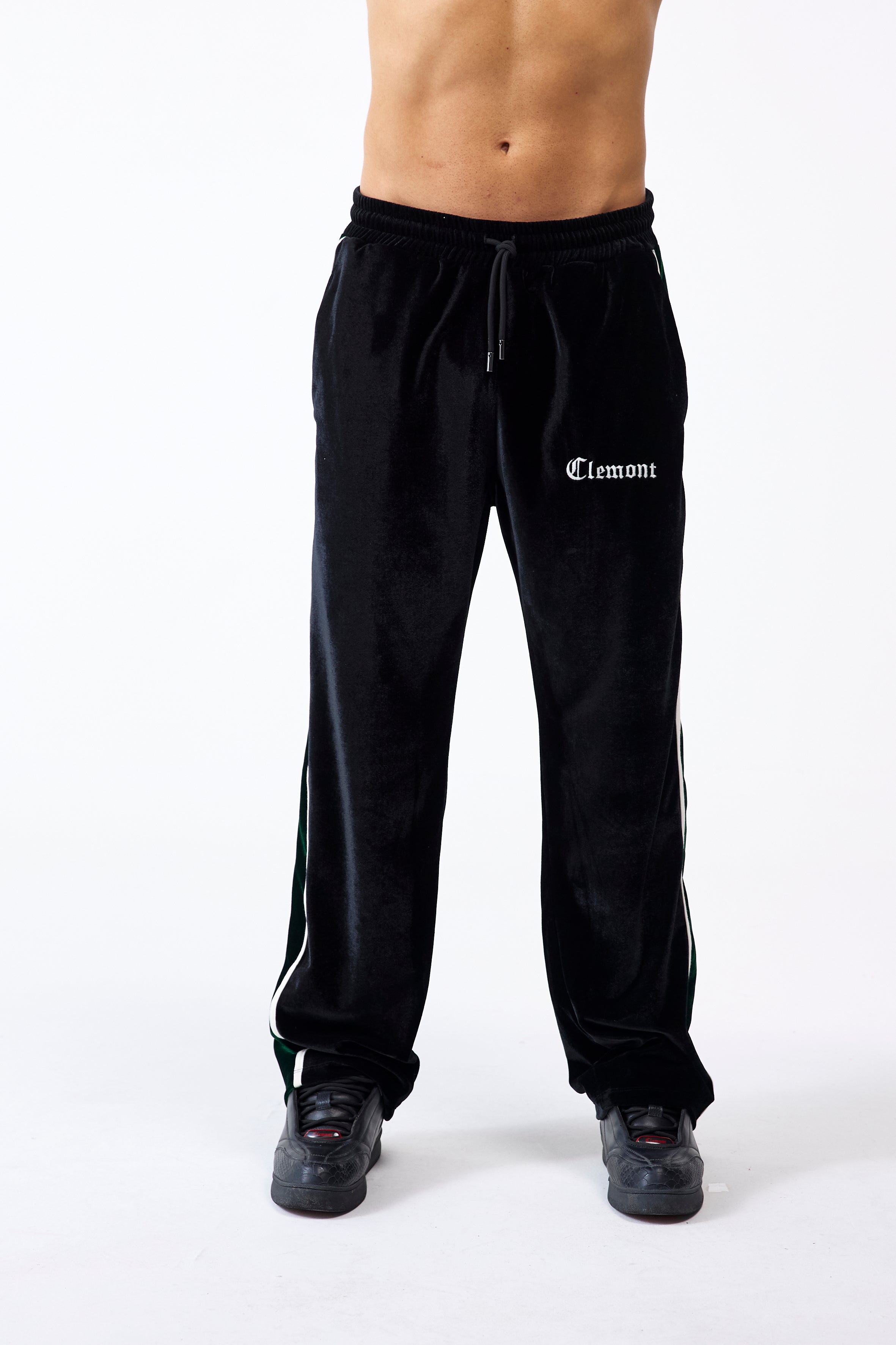 SUDADERA MASCULINO BATTESIMO NEGRO/VERDE CLEMONT