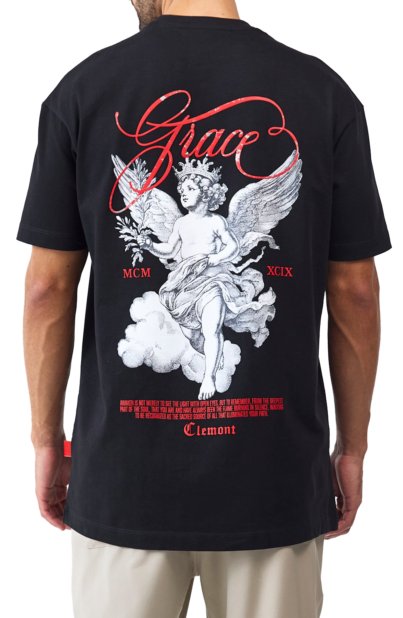 CAMISETA MASCULINO LIBERTÁ NEGRO CLEMONT