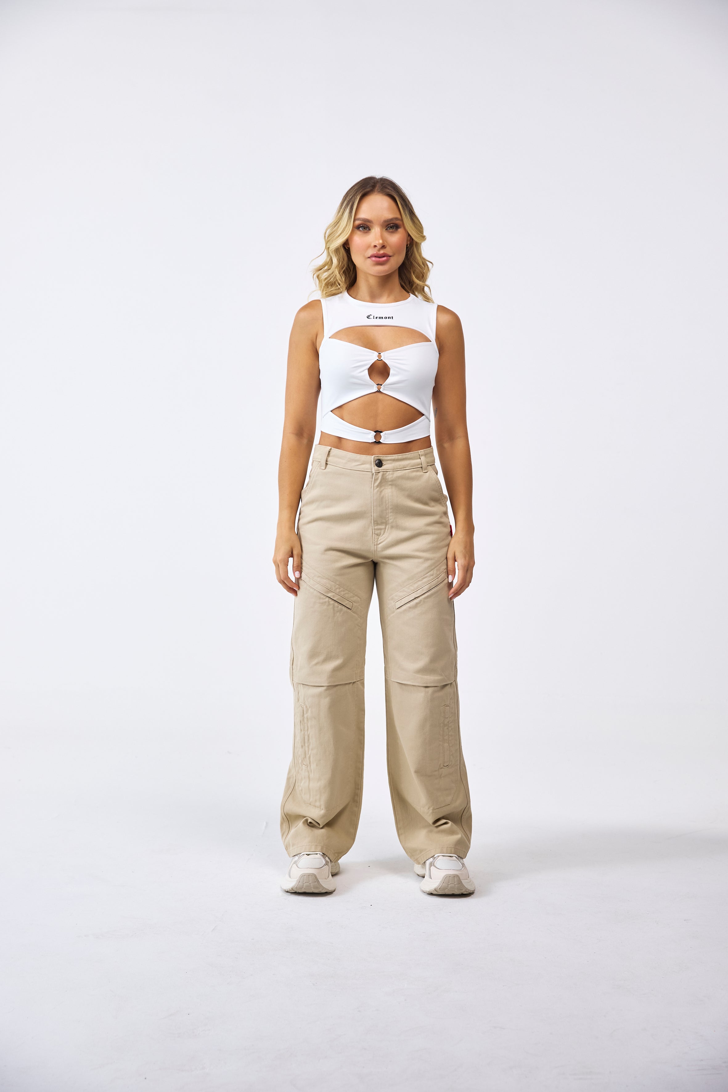 TOP MUJER LIBERAZIONE BLANCO CLEMONT