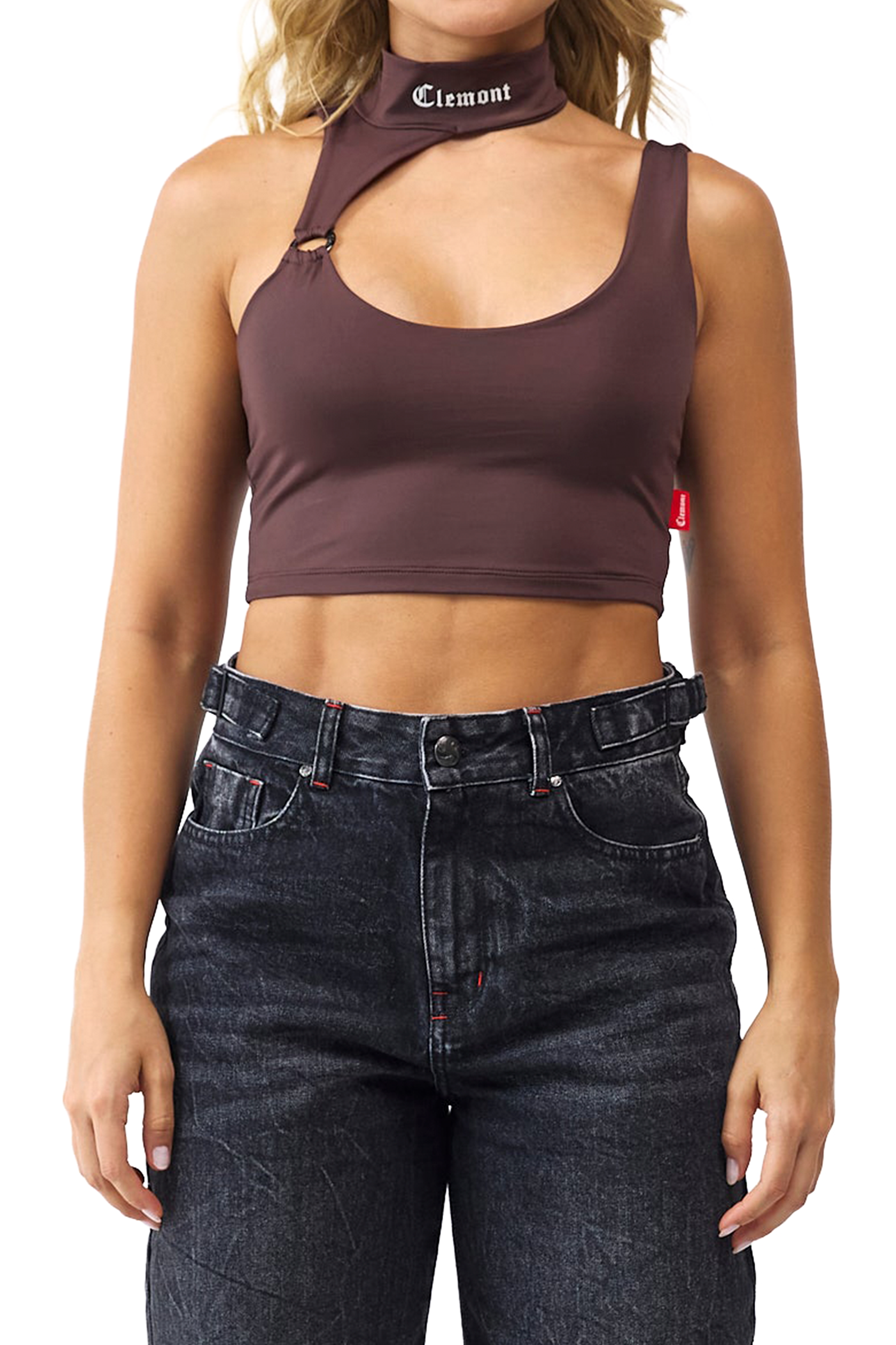 TOP MUJER ASCESA MOCCA CLEMONT