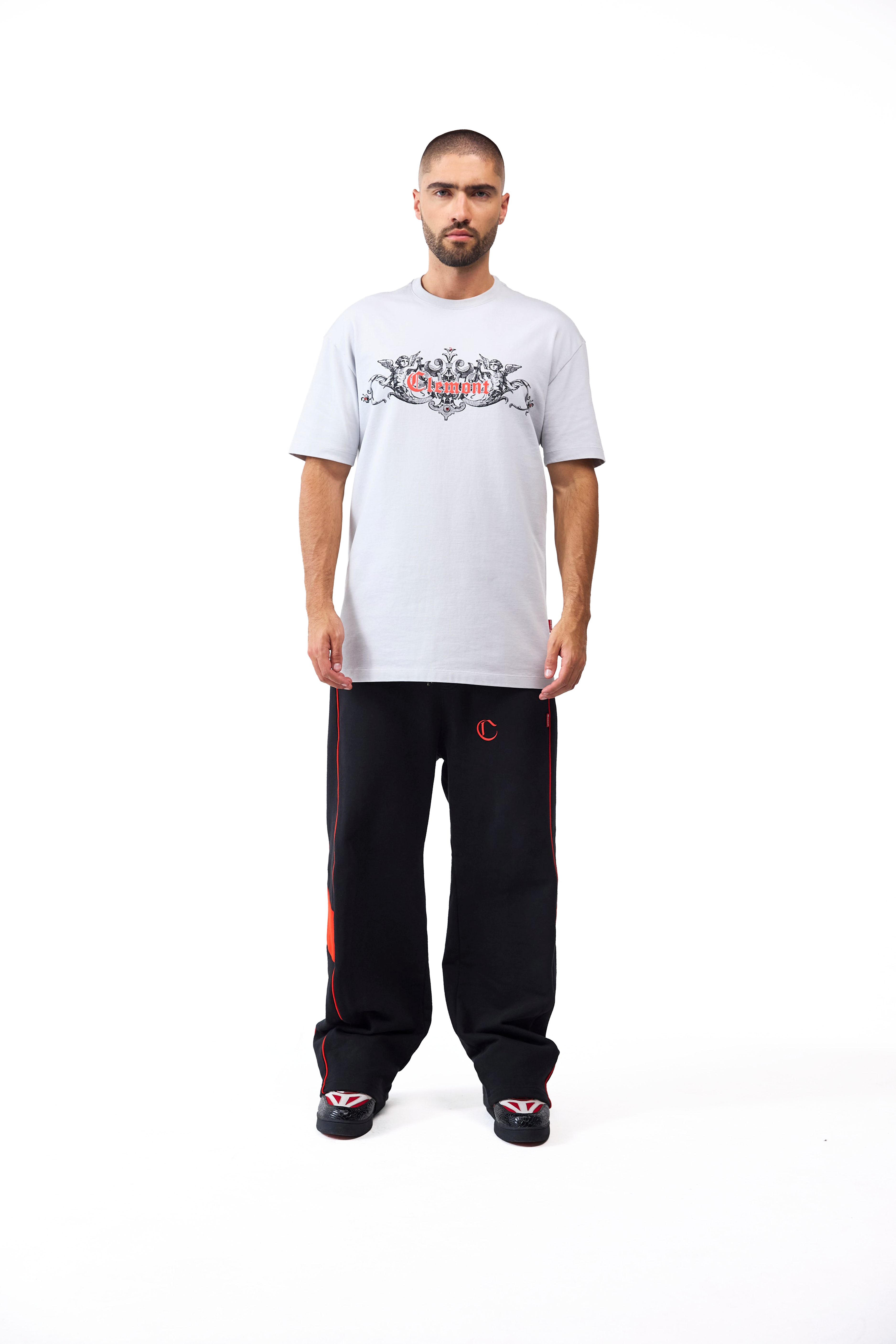 CAMISETA MASCULINO CREAZIONE GRIS CLEMONT