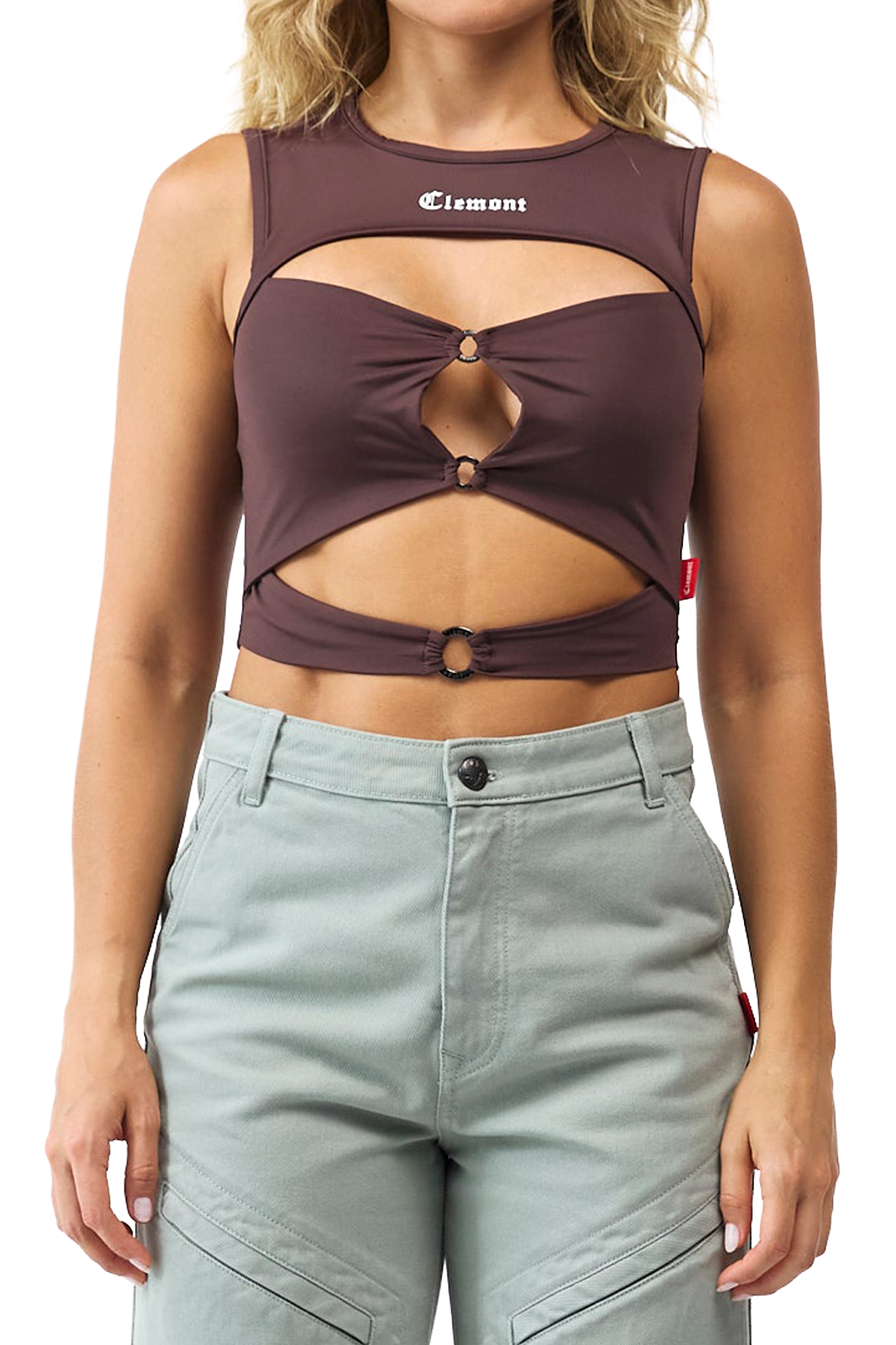 TOP MUJER LIBERAZIONE MOCCA CLEMONT