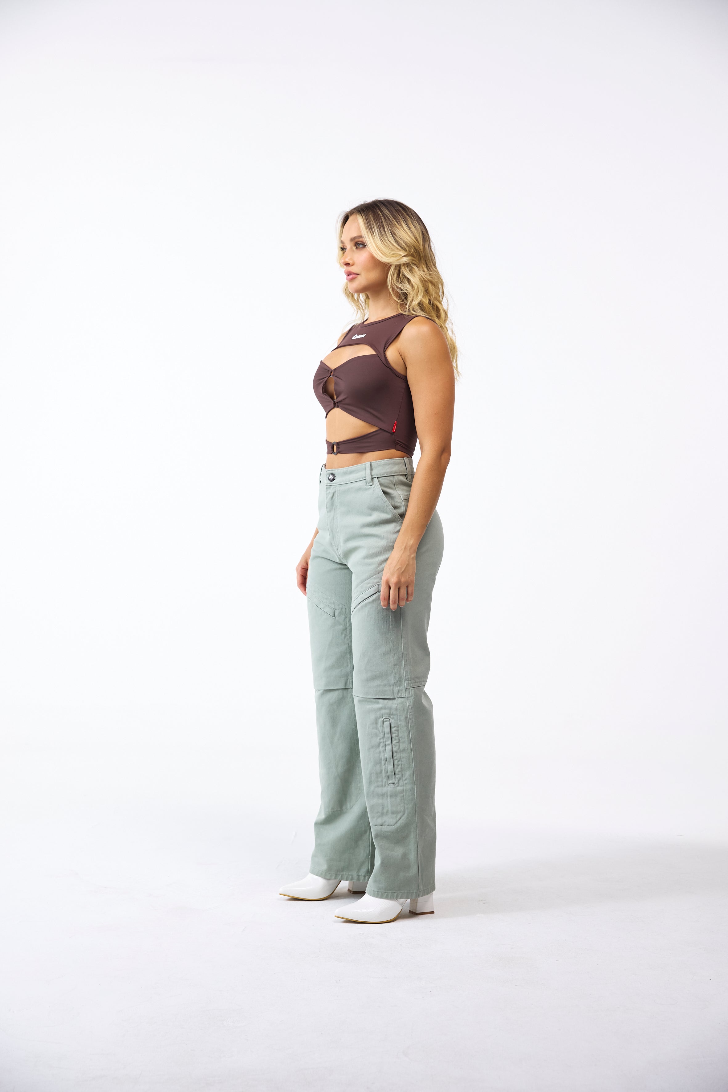 TOP MUJER LIBERAZIONE MOCCA CLEMONT