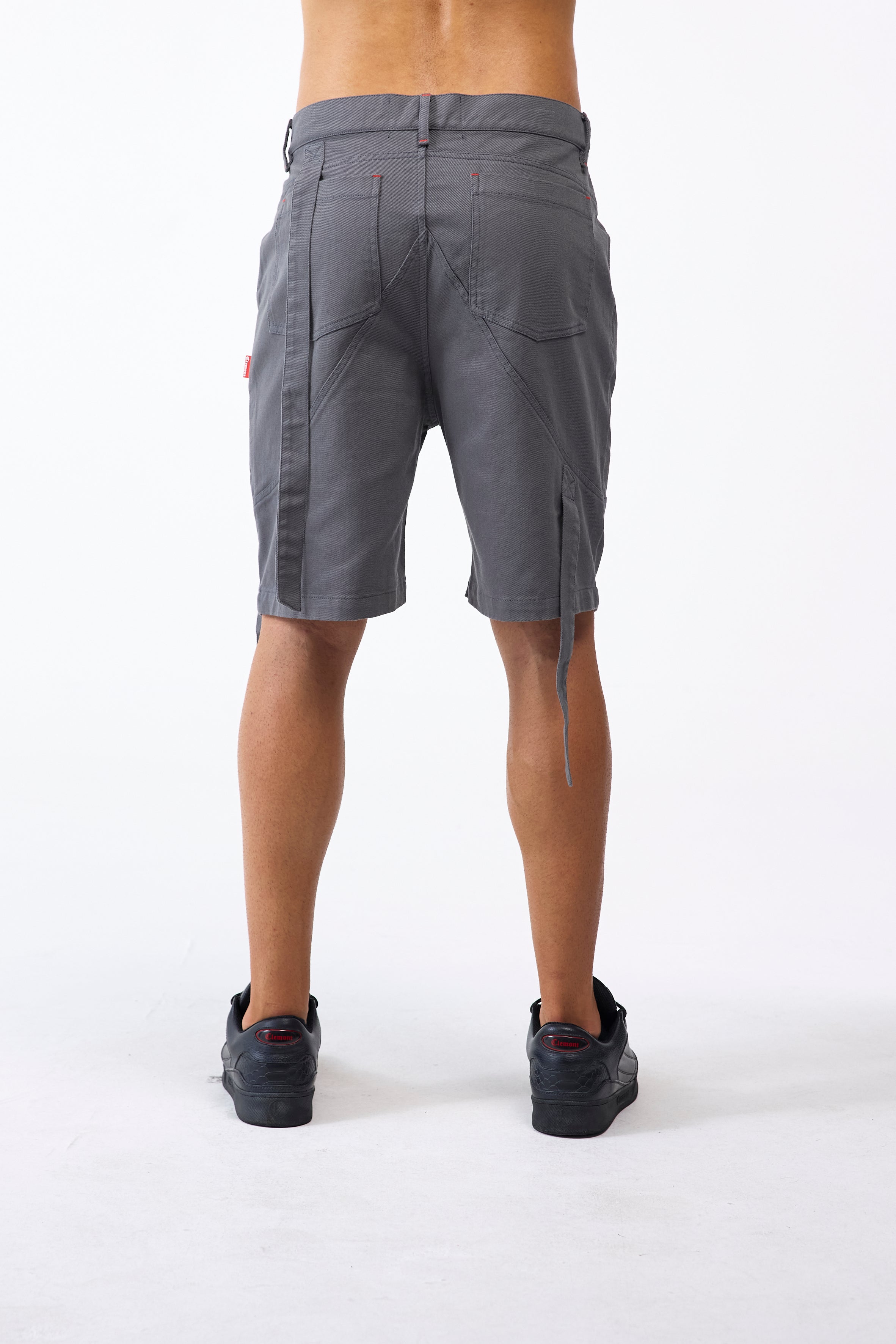 BERMUDA DRILL MASCULINO VANTAGGIO GRIS OSCURO CLEMONT