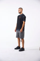 MEN'S T-SHIRT INTAGLIO BLACK CLEMONT