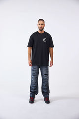 CAMISETA MASCULINO GIOIOSO NEGRO CLEMONT