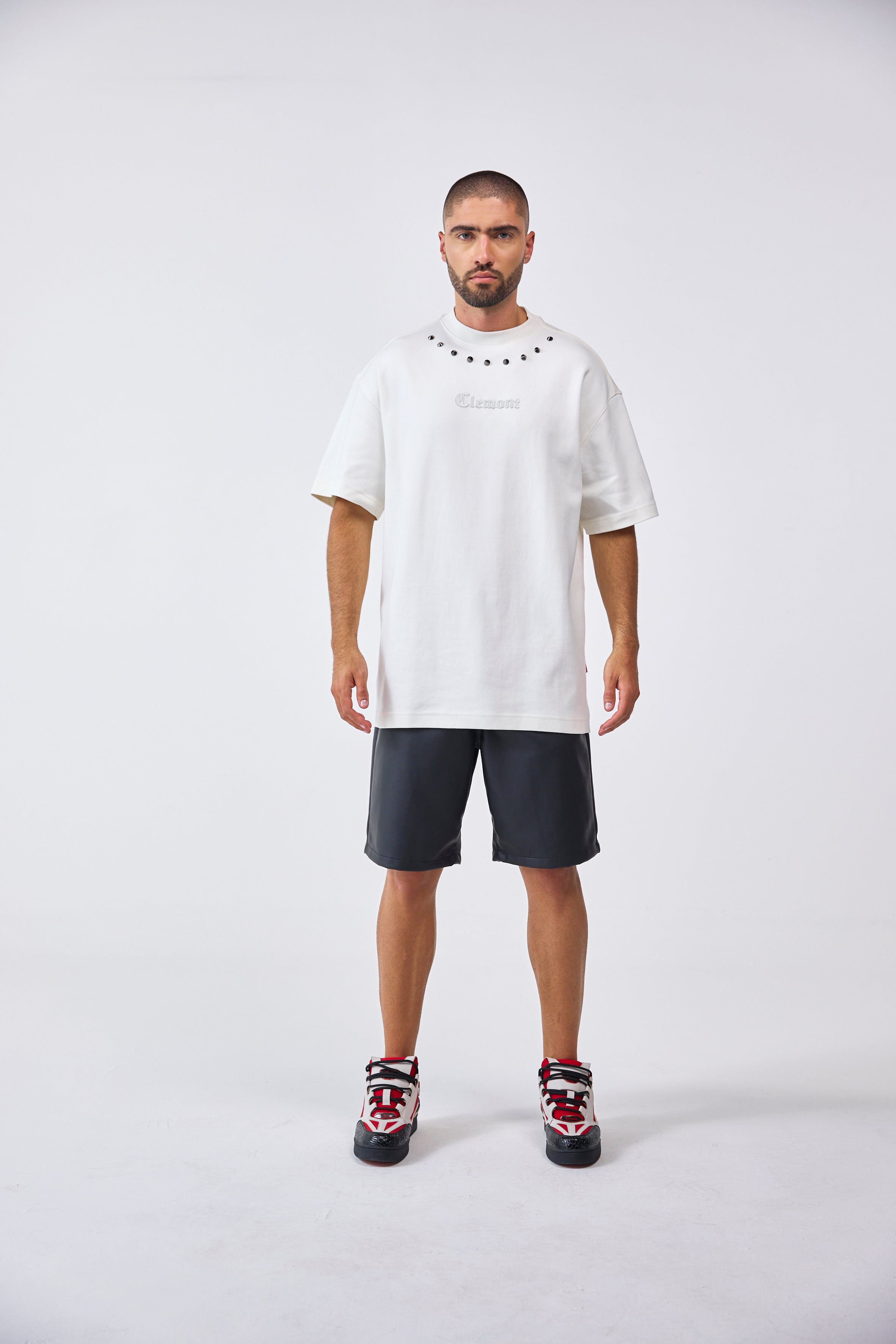 CAMISETA OVERSIZED MASCULINO METAMORFOSI CREMA CLEMONT