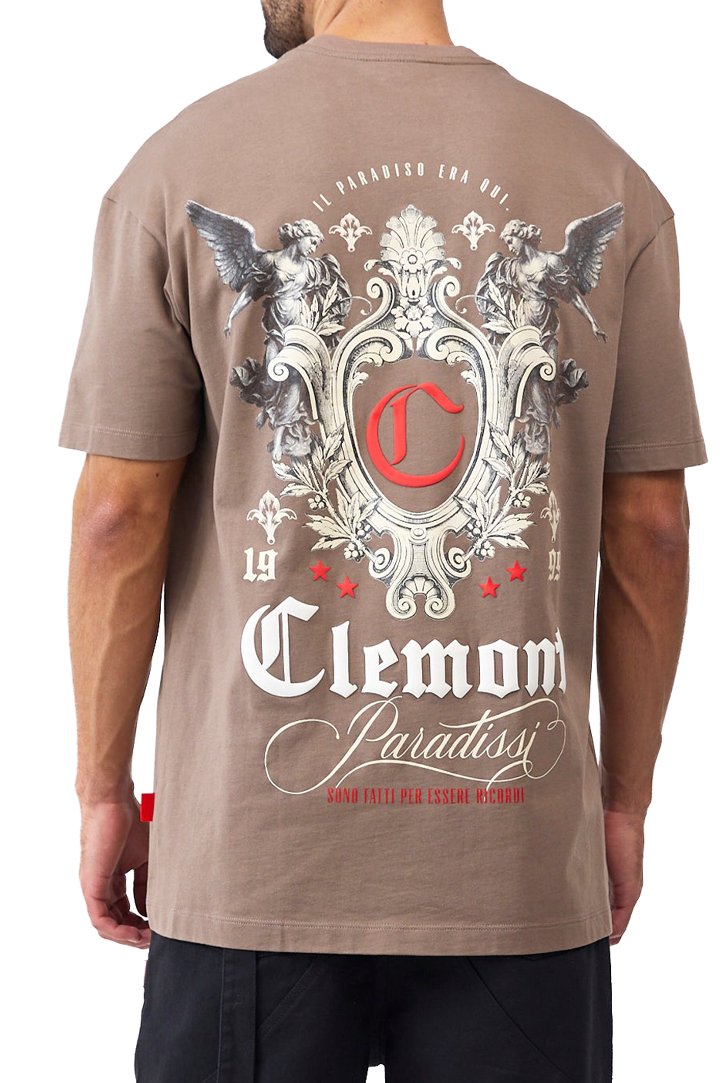 CAMISETA MASCULINO EUFORIA TAUPE CLEMONT
