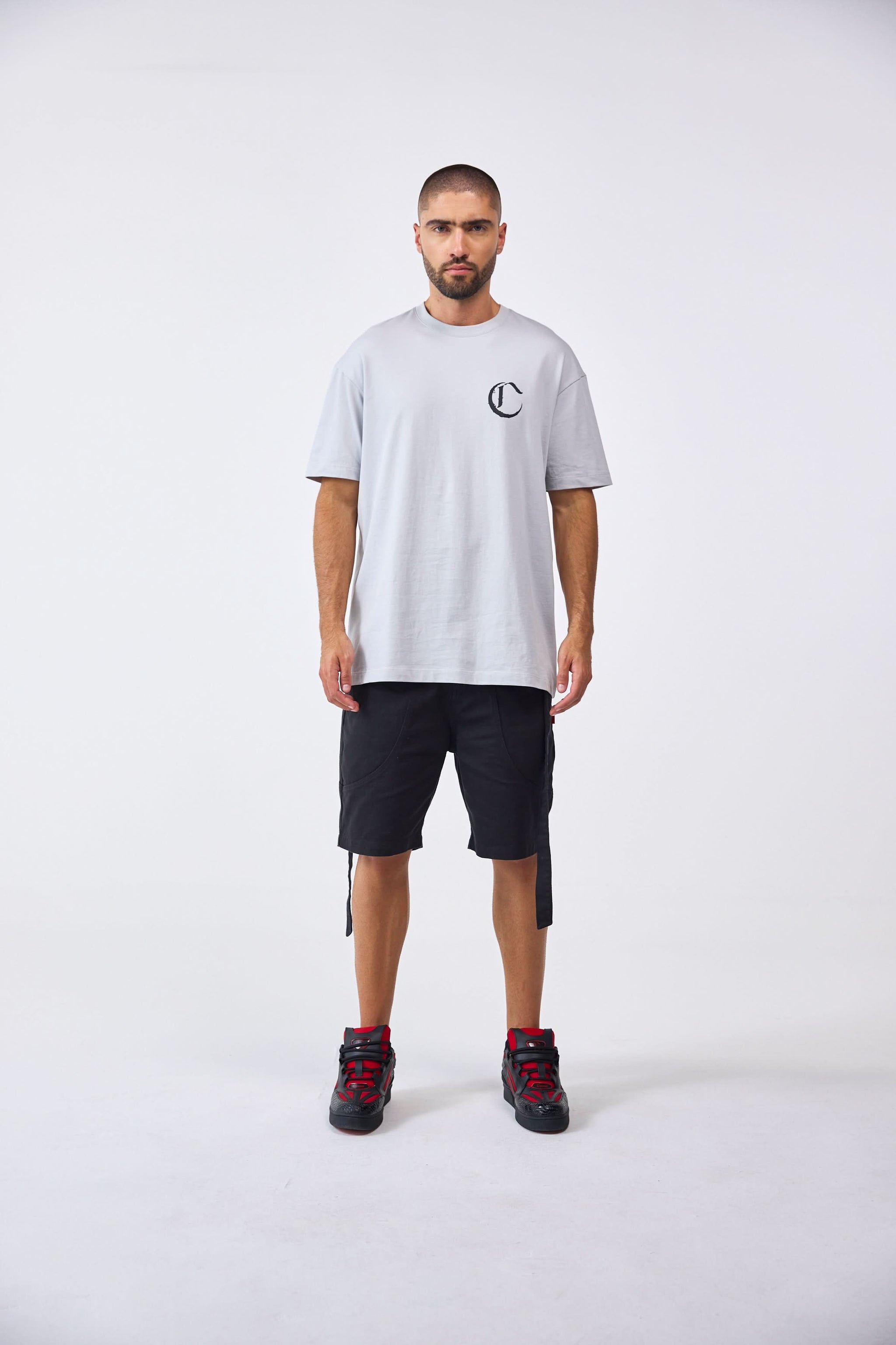 GIOIOSO GRAY CLEMONT MEN'S T-SHIRT