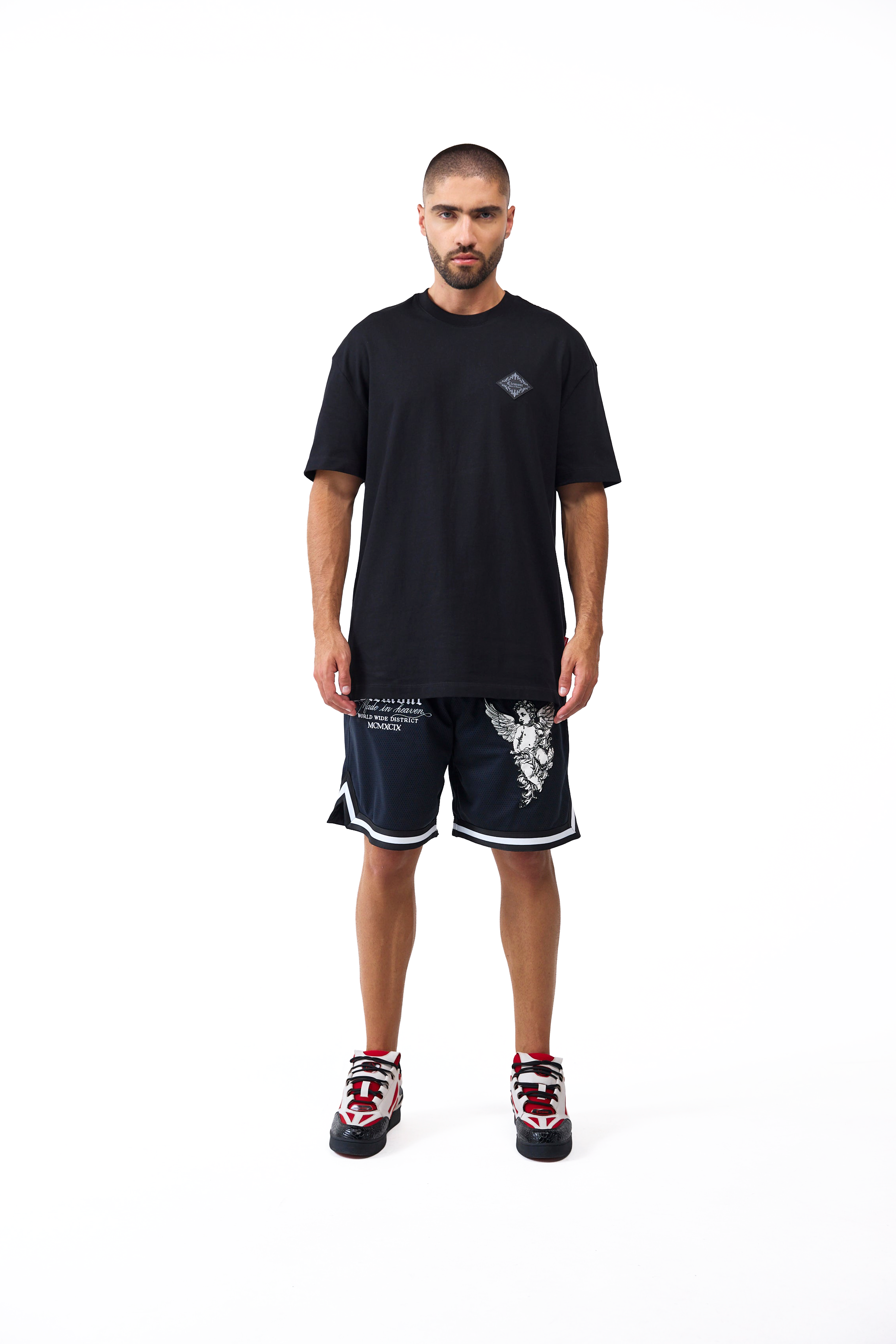 3PACK MASCULINO SEPOLCRO NEGRO/SILVER/CREMA CLEMONT