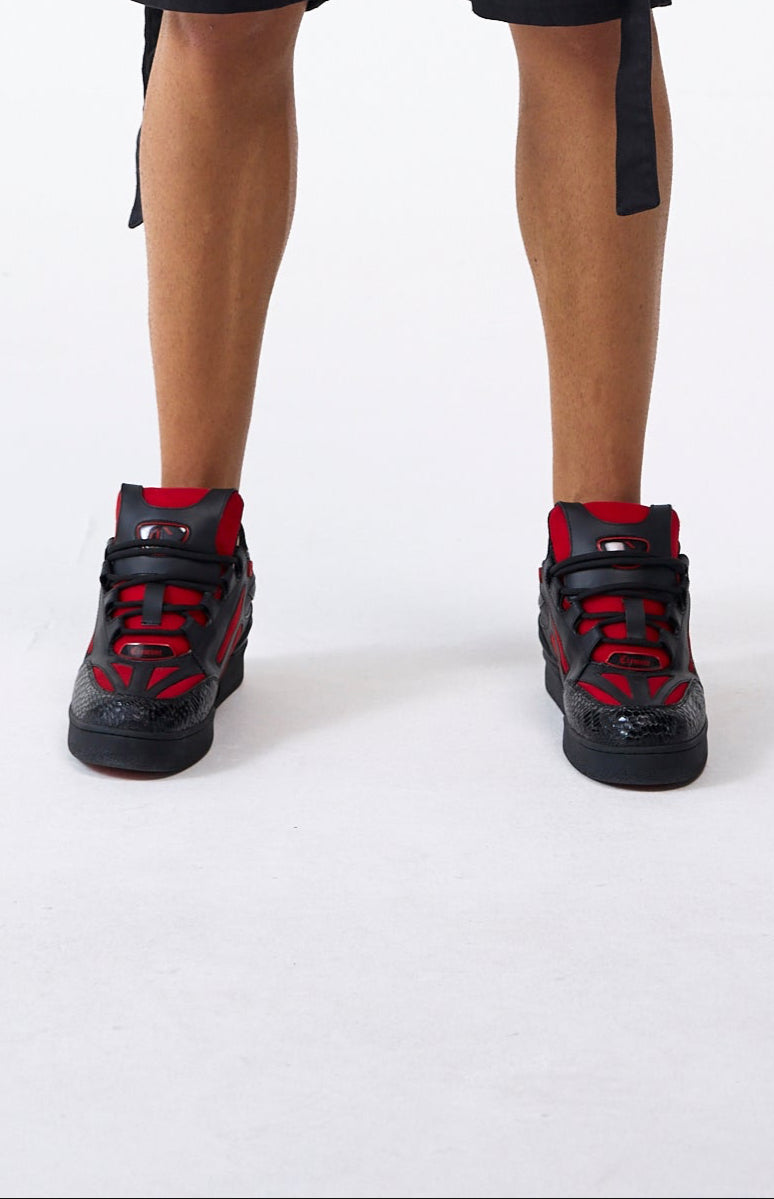 TENIS CALZADO SCARPONI NEGRO CLEMONT
