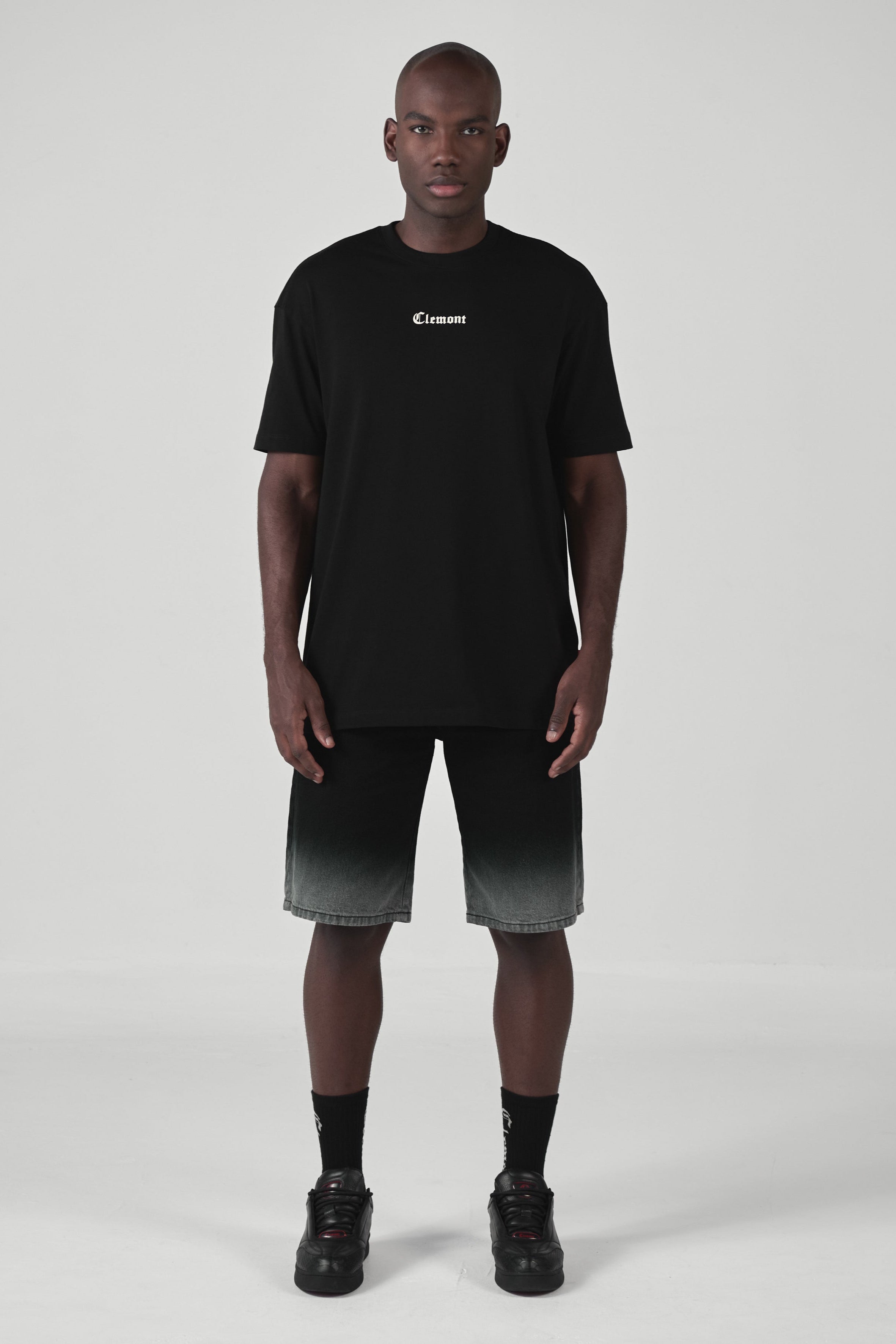 CAMISETA SPIRALE NEGRO CLEMONT