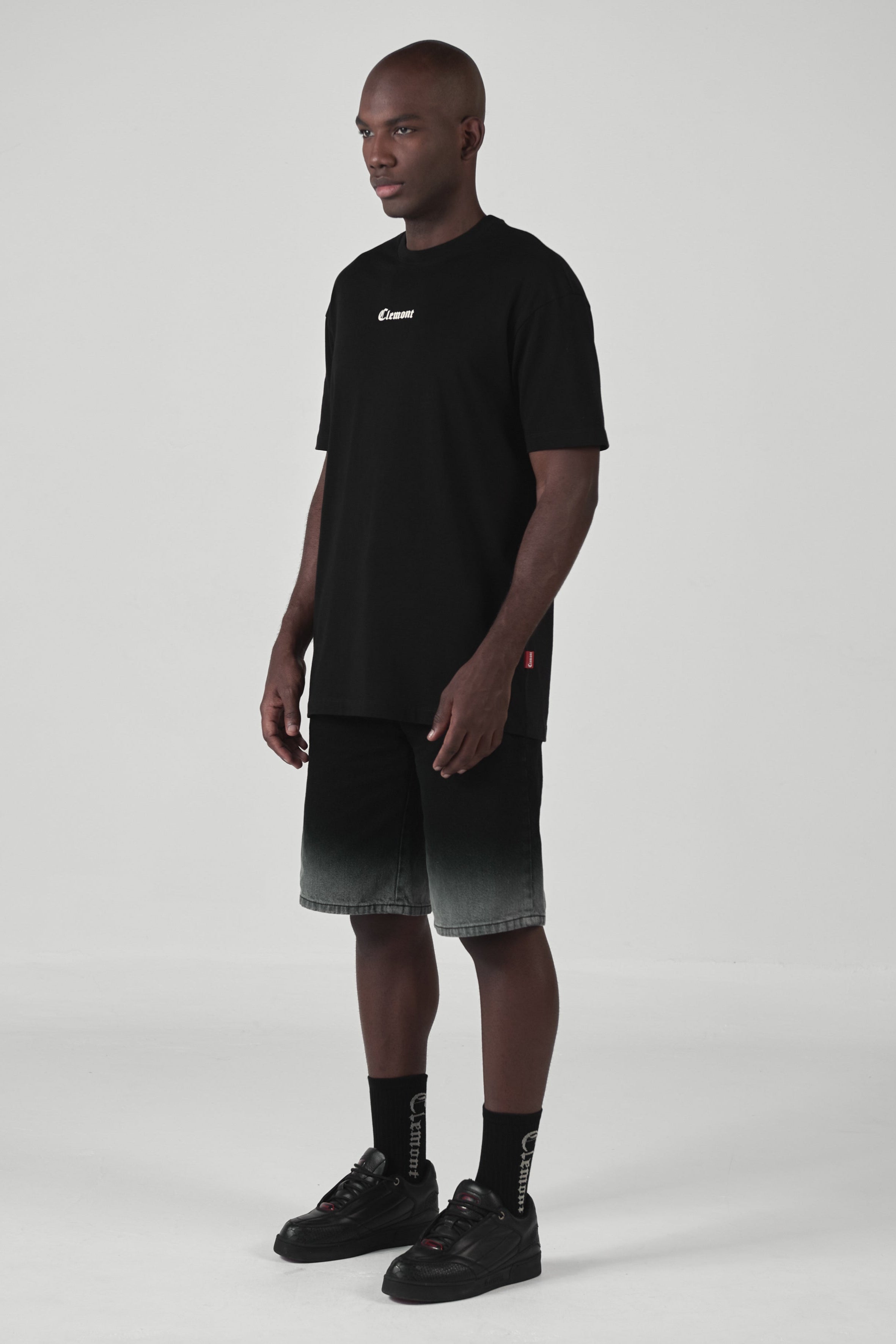 CAMISETA SPIRALE NEGRO CLEMONT