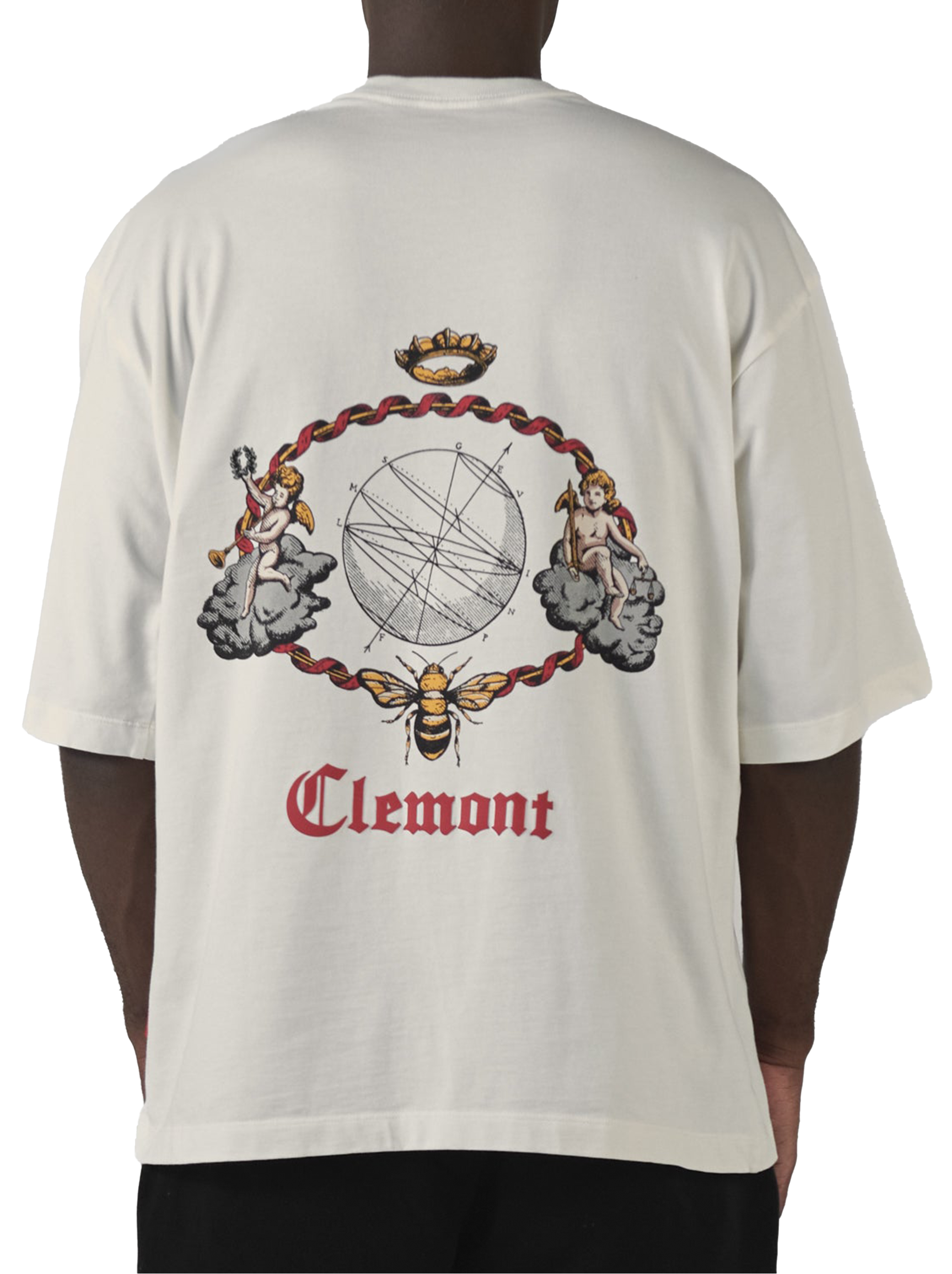 CAMISETA PLUTONE CREMA CLEMONT