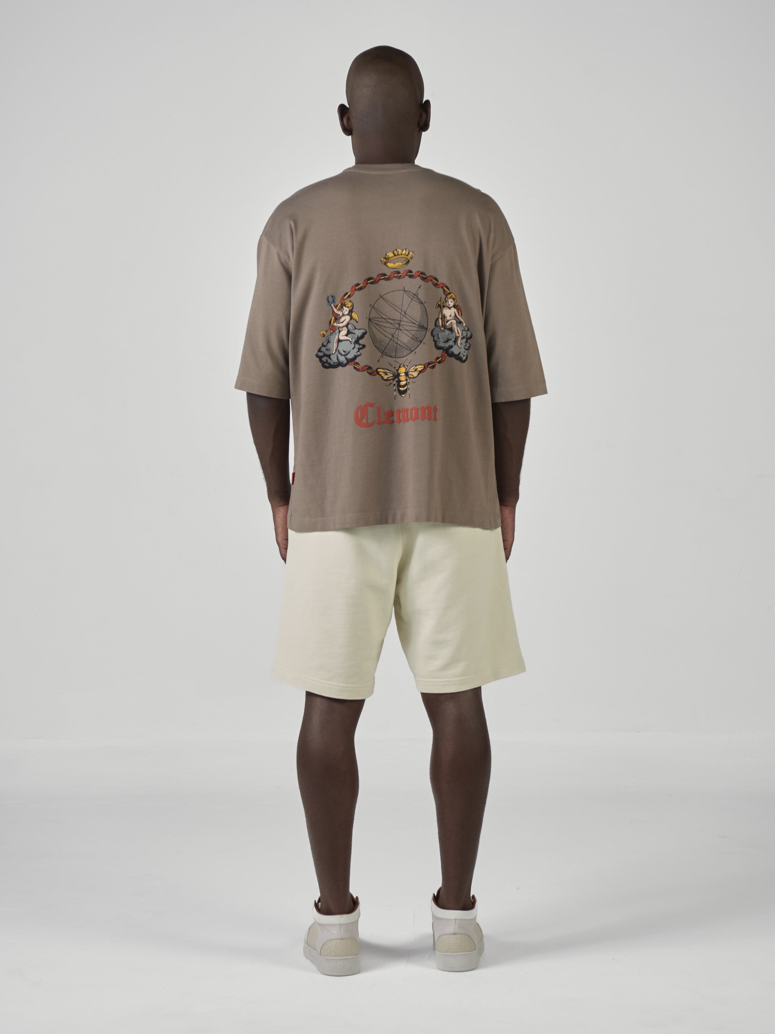CAMISETA PLUTONE TAUPE CLEMONT