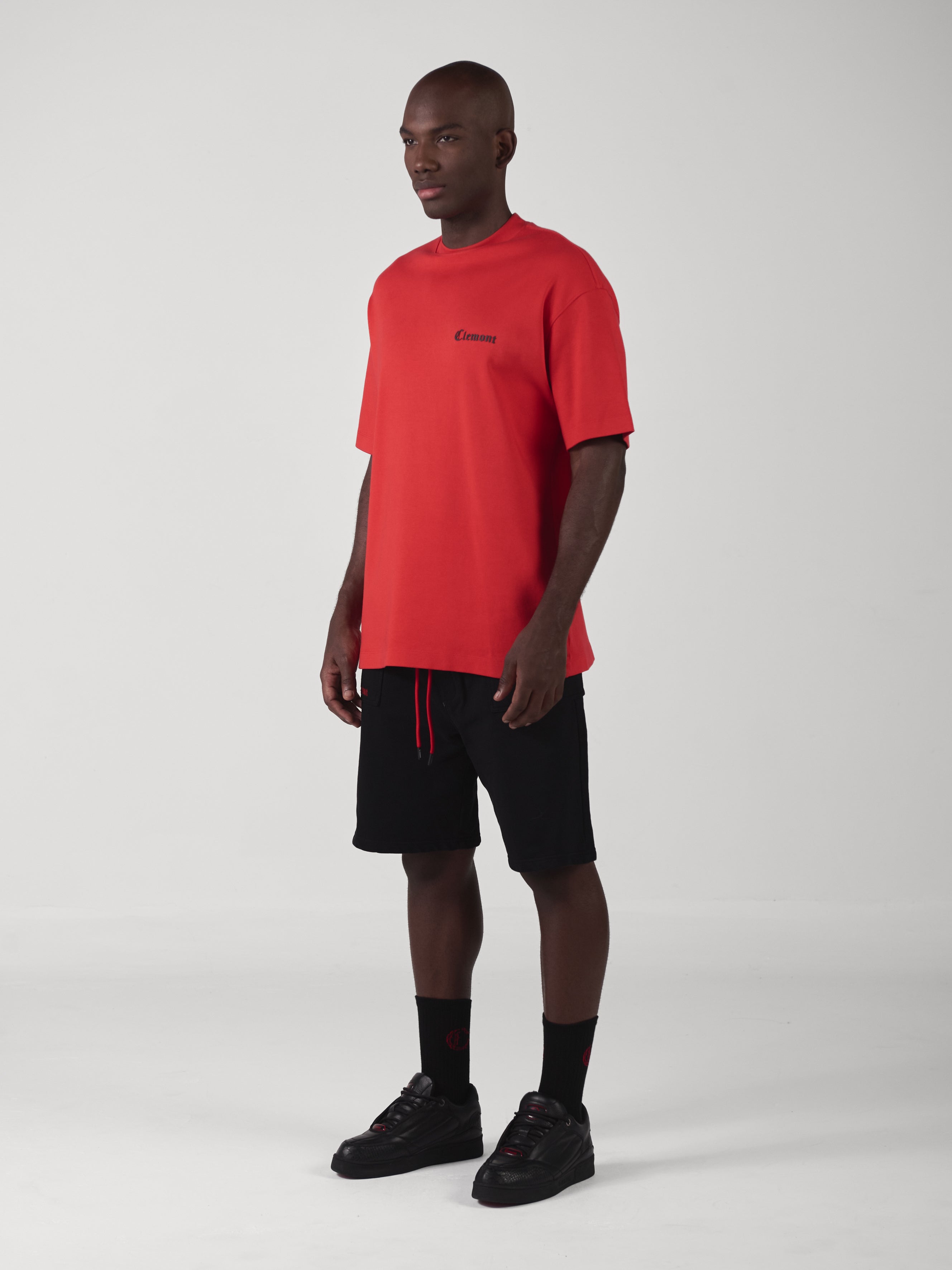 CAMISETA OVERSIZED MEDITAZIONE 2 ROJO CLEMONT