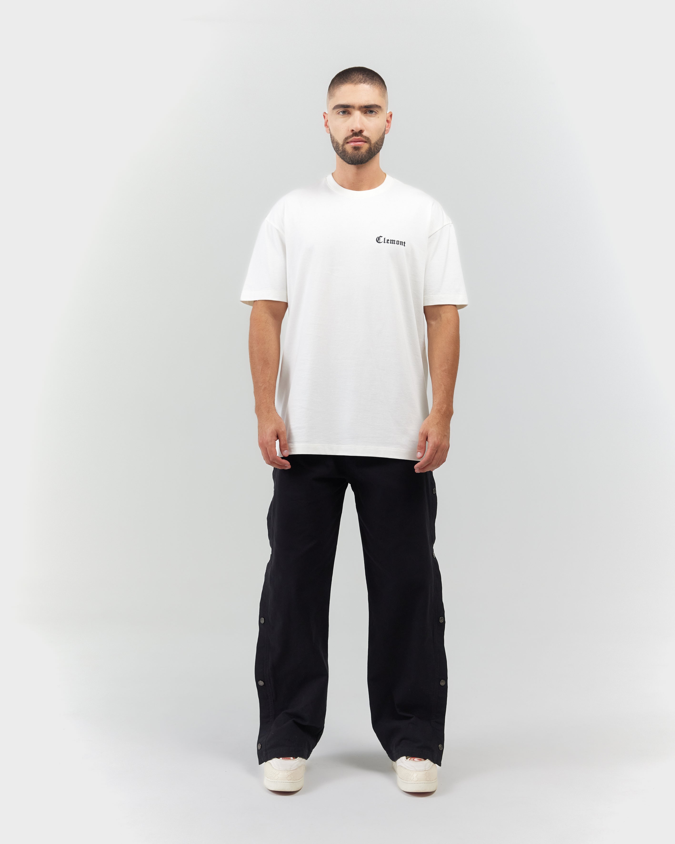 T-SHIRT MEN TRASCENDENTE CREAM  CLEMONT