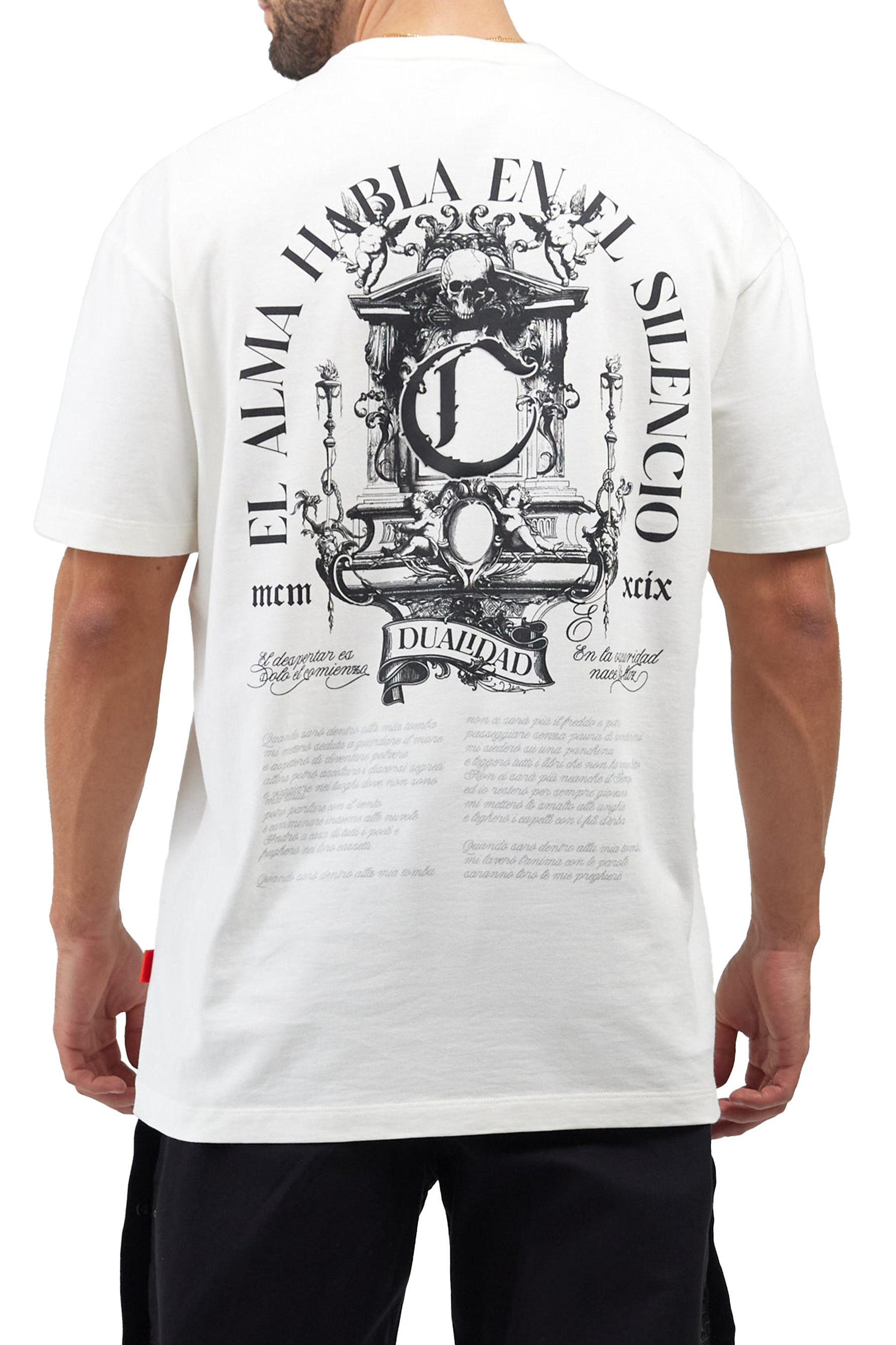 T-SHIRT MEN TRASCENDENTE CREAM  CLEMONT