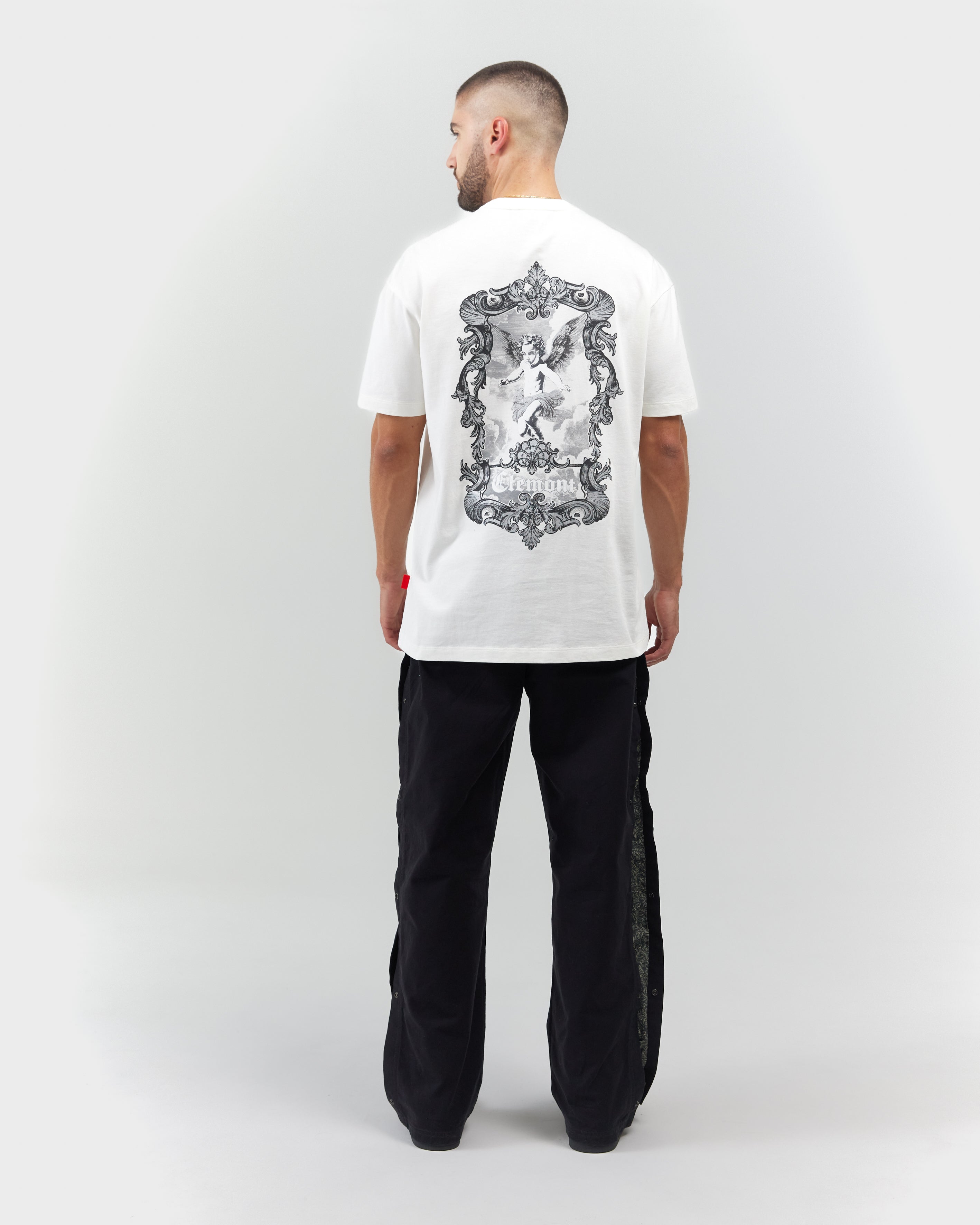 T-SHIRT MEN RAFFINATO CREAM  CLEMONT