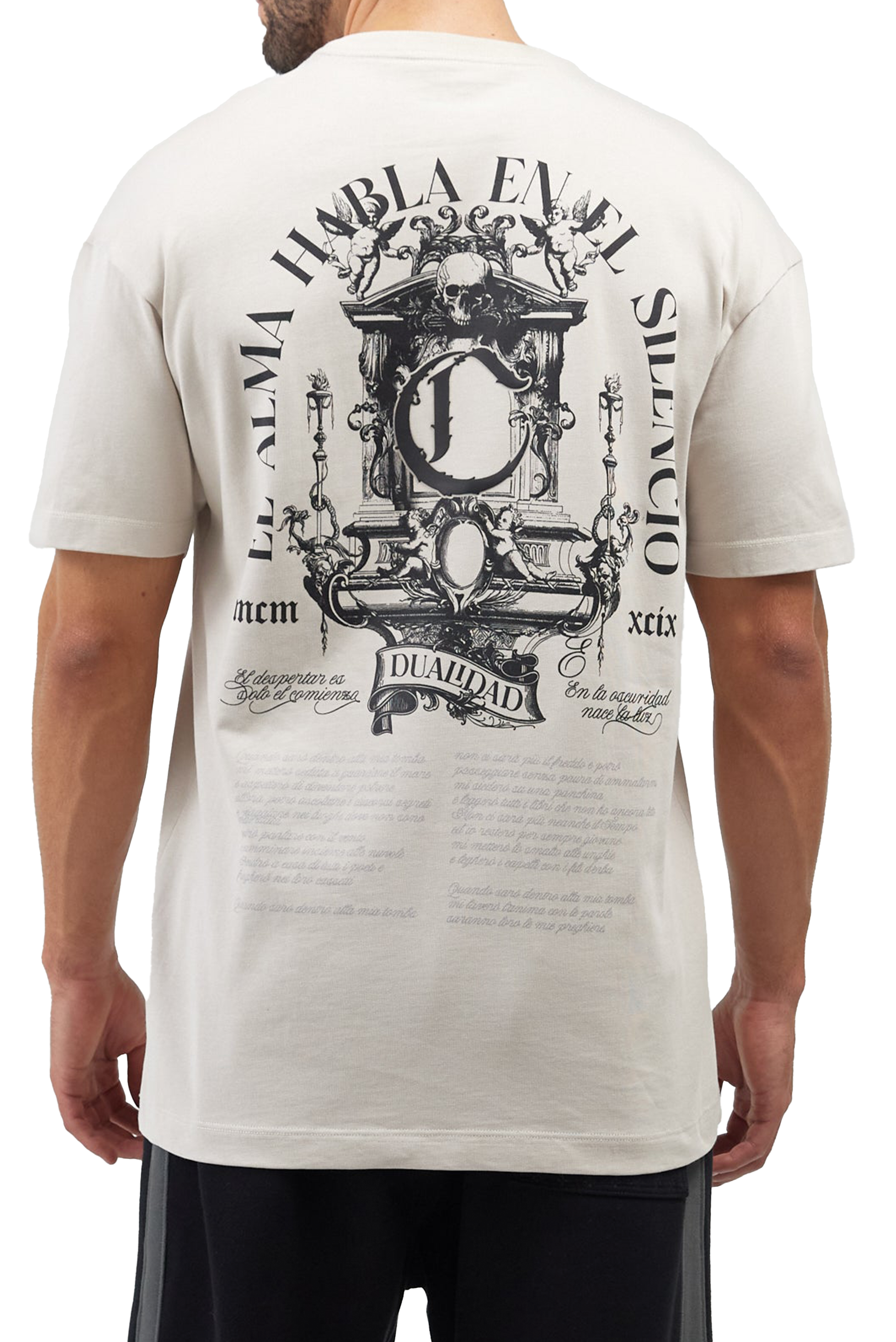 T-SHIRT MEN TRASCENDENTE GREY CLEMONT