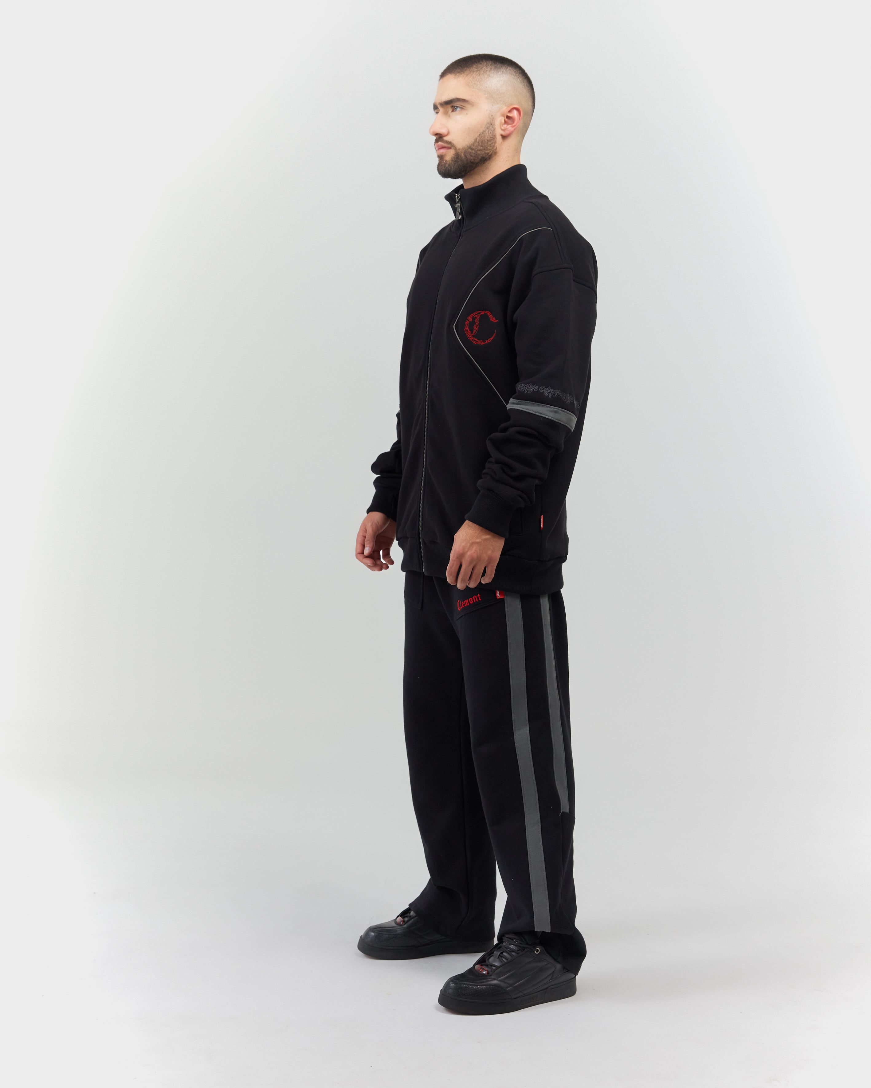 SWEATER MEN  SOGNO BLACK/GREY CLEMONT
